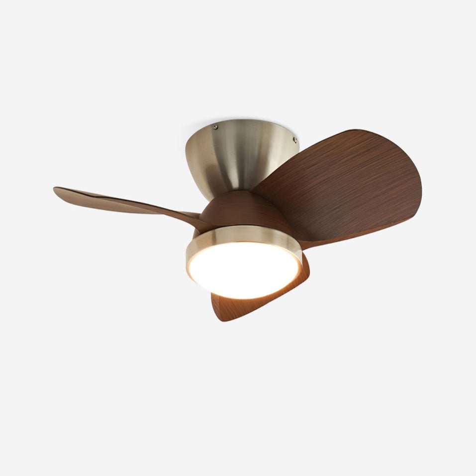 Eamon Modern Wood Ceiling Fan Light - Letslighting