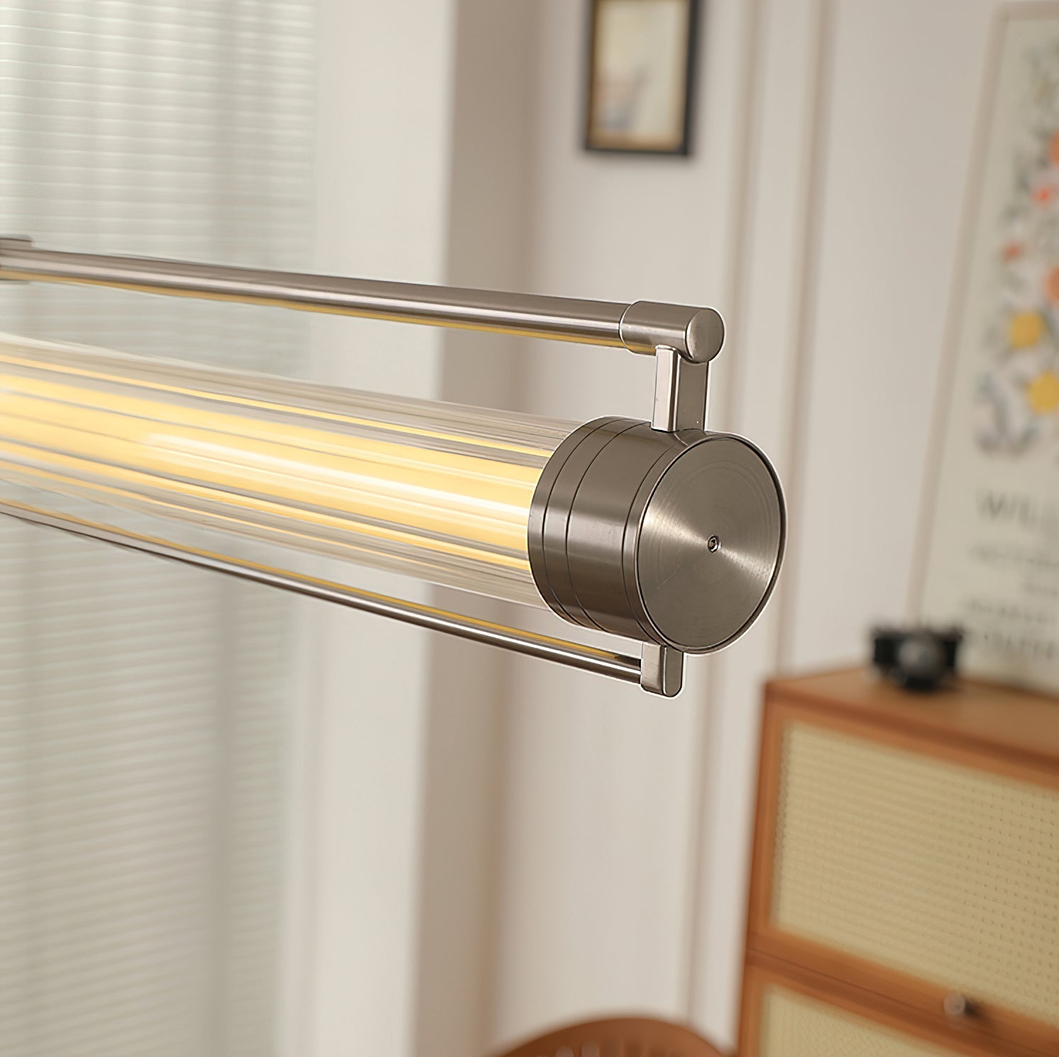 Lylorel Modern Minimalist Wand Glass Pendnat Lamp - Letslighting
