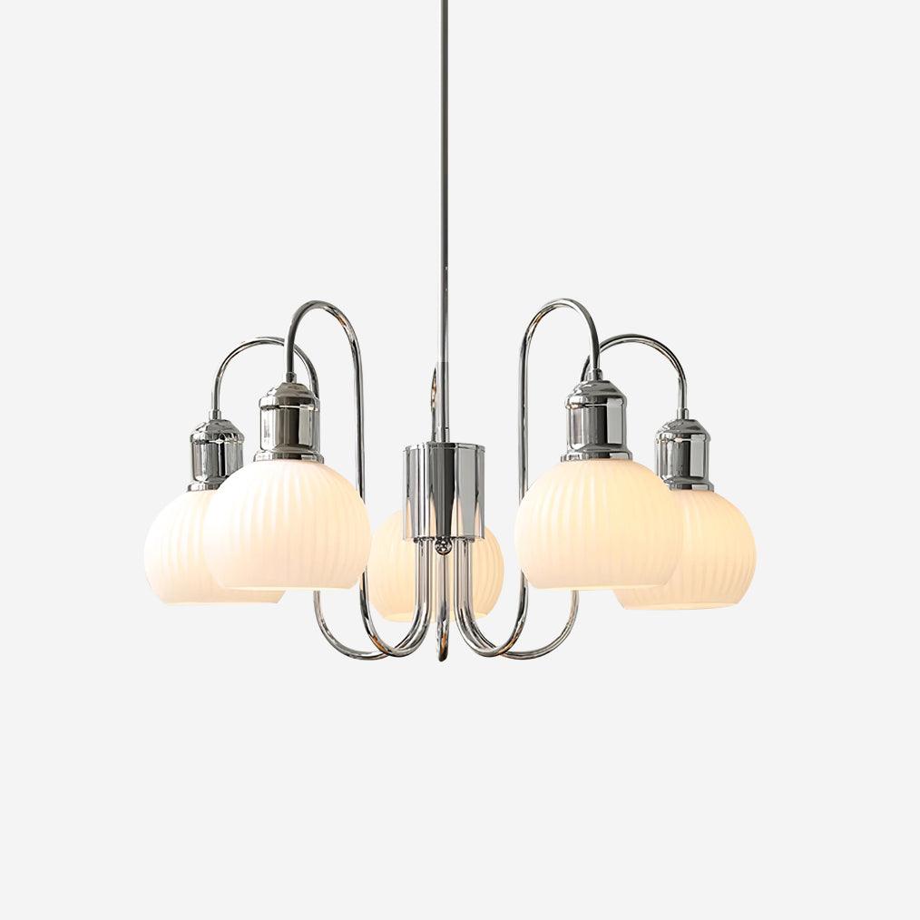 Tamara Mid-Century Revival Globe Chandelier - Letslighting