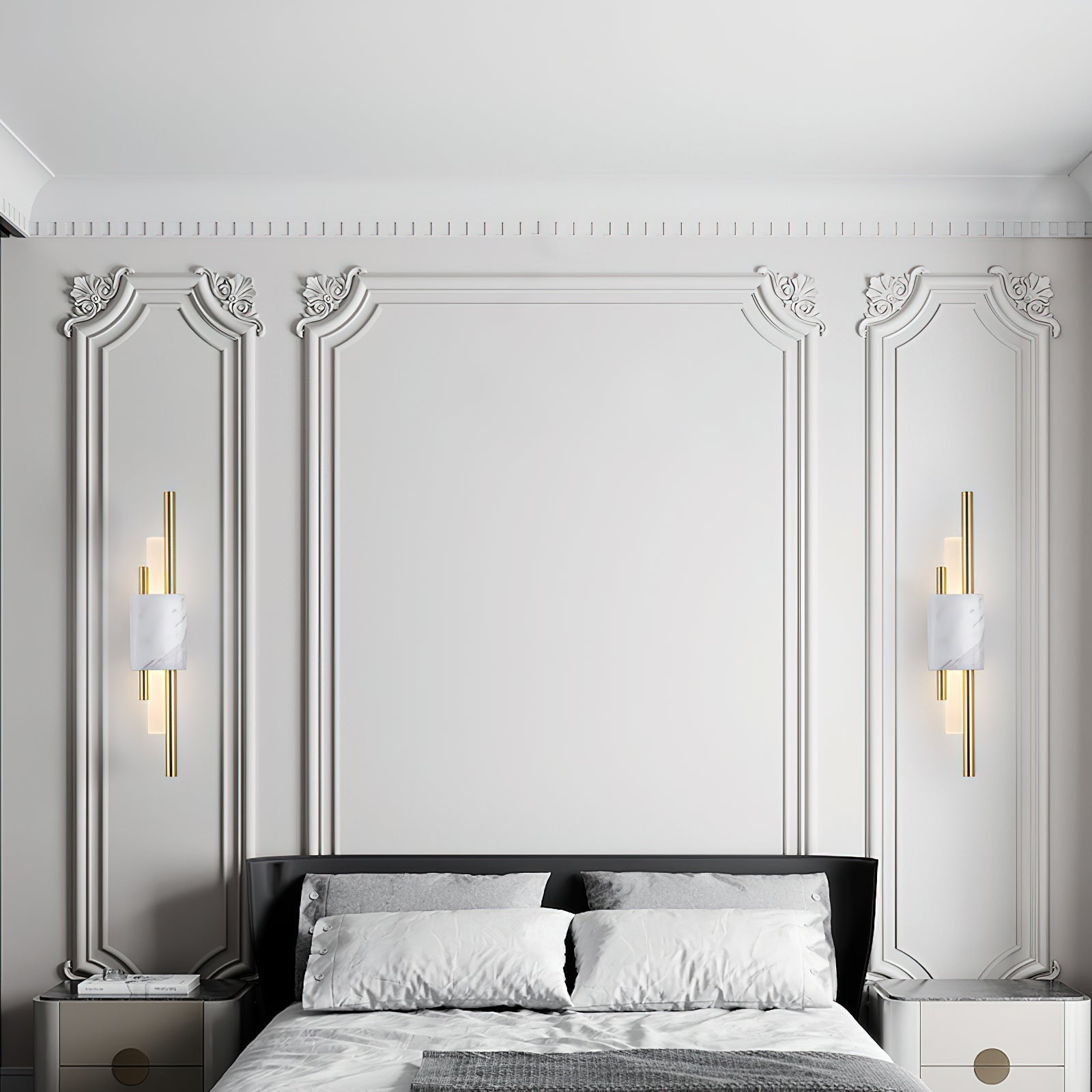 Mildred Premium Nordic Art Marble Wall Light - Letslighting