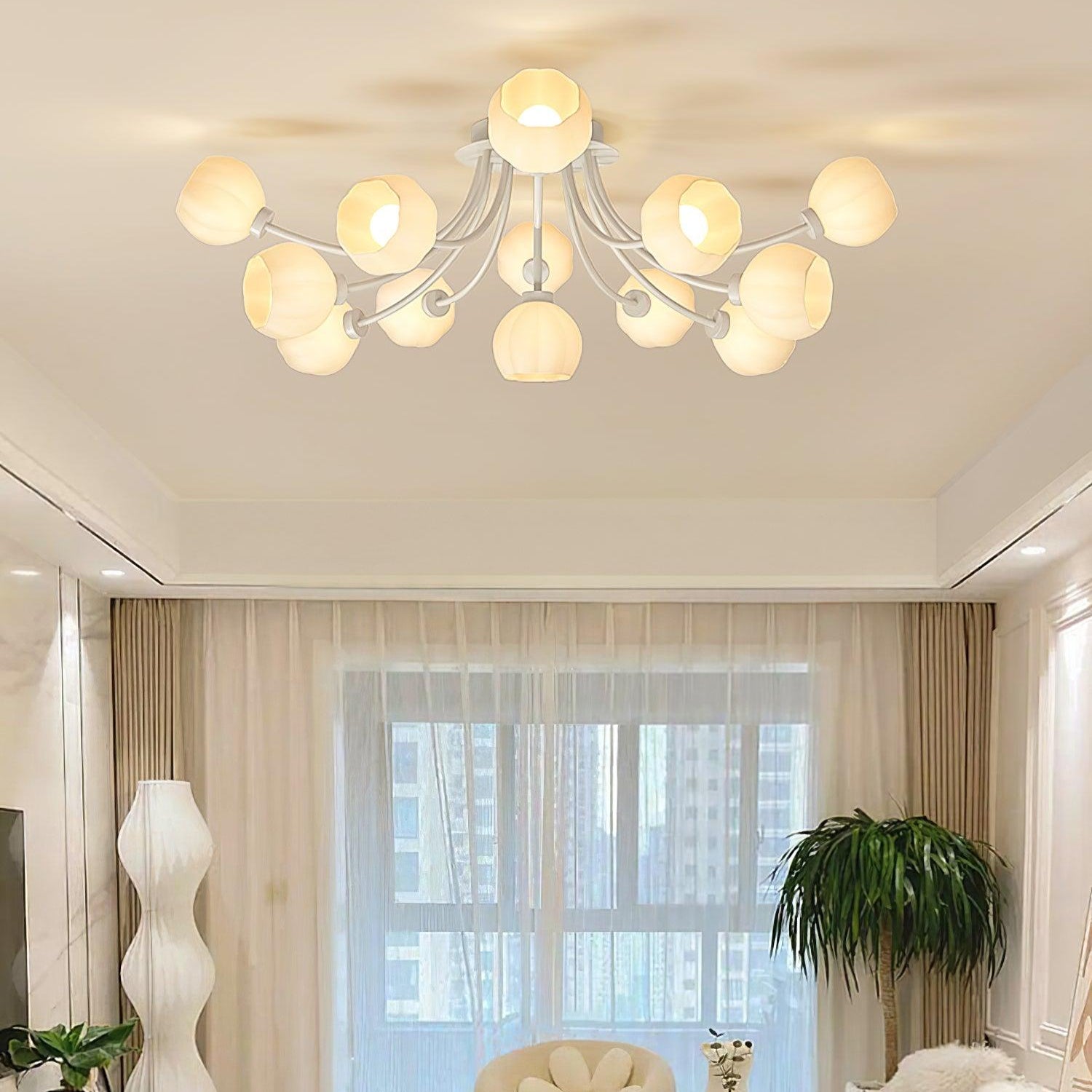 Florina Flower Ceiling Light - Letslighting