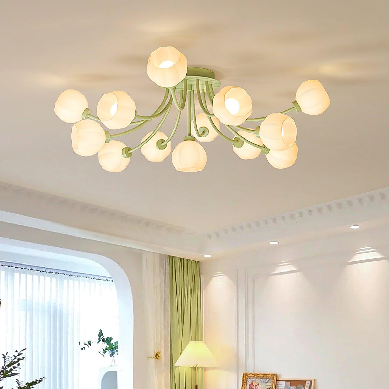 Florina Flower Ceiling Light - Letslighting