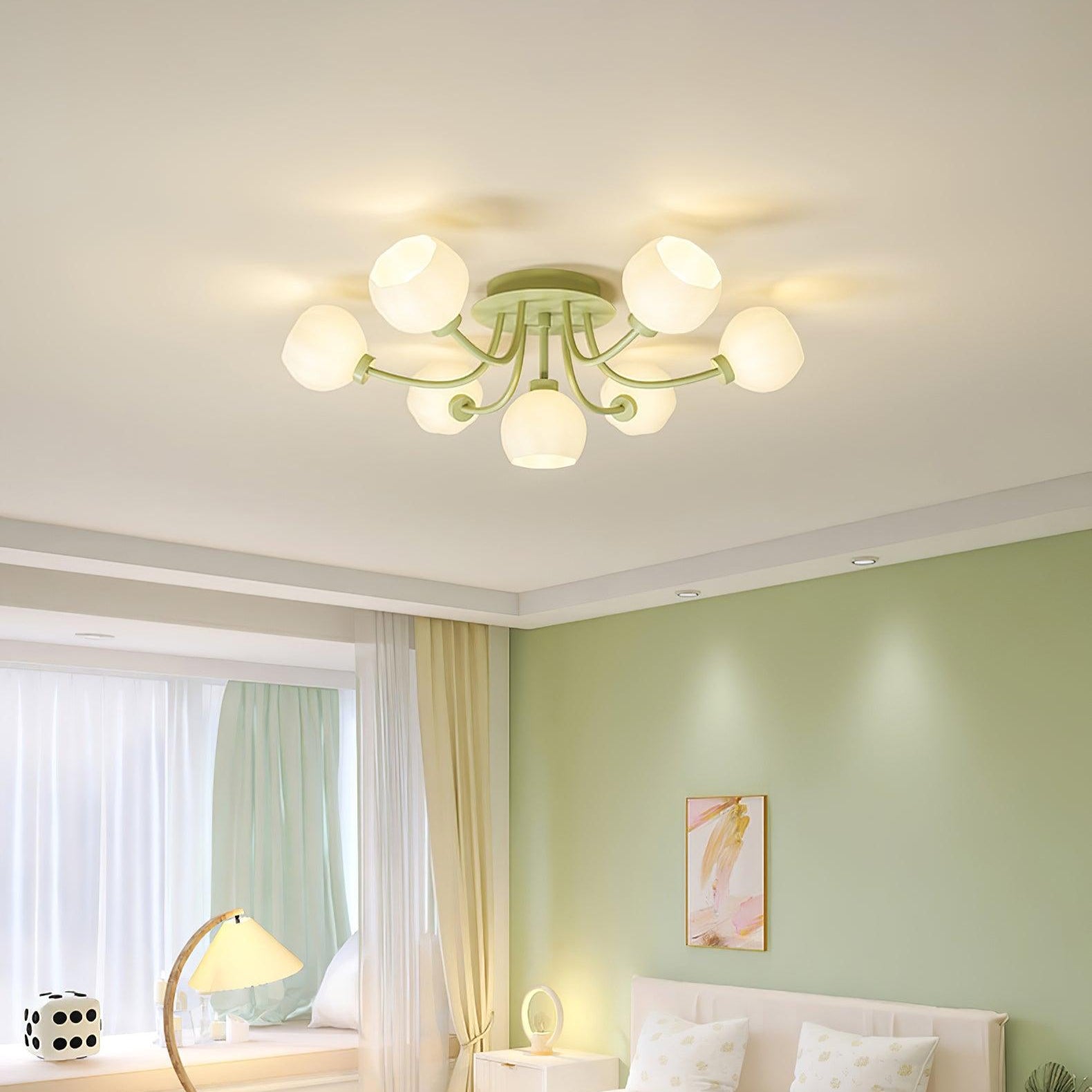 Florina Flower Ceiling Light - Letslighting