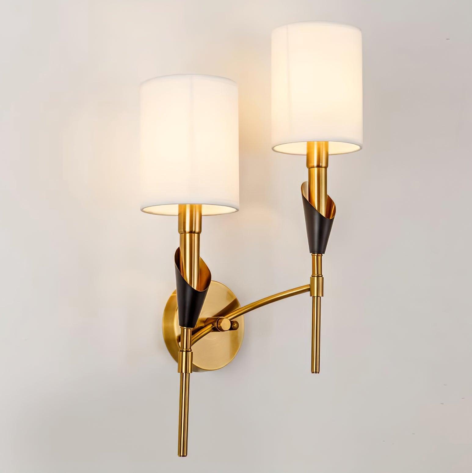 Eurzorira  Fabric Wall Light