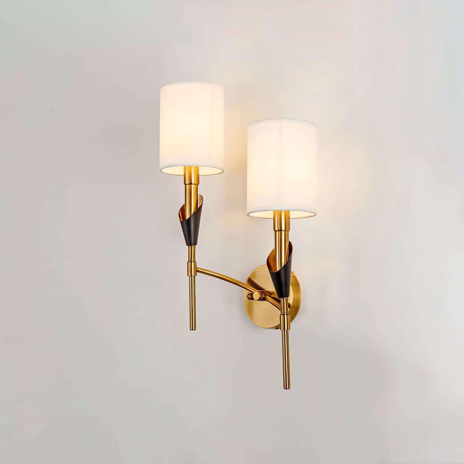 Eurzorira  Fabric Wall Light