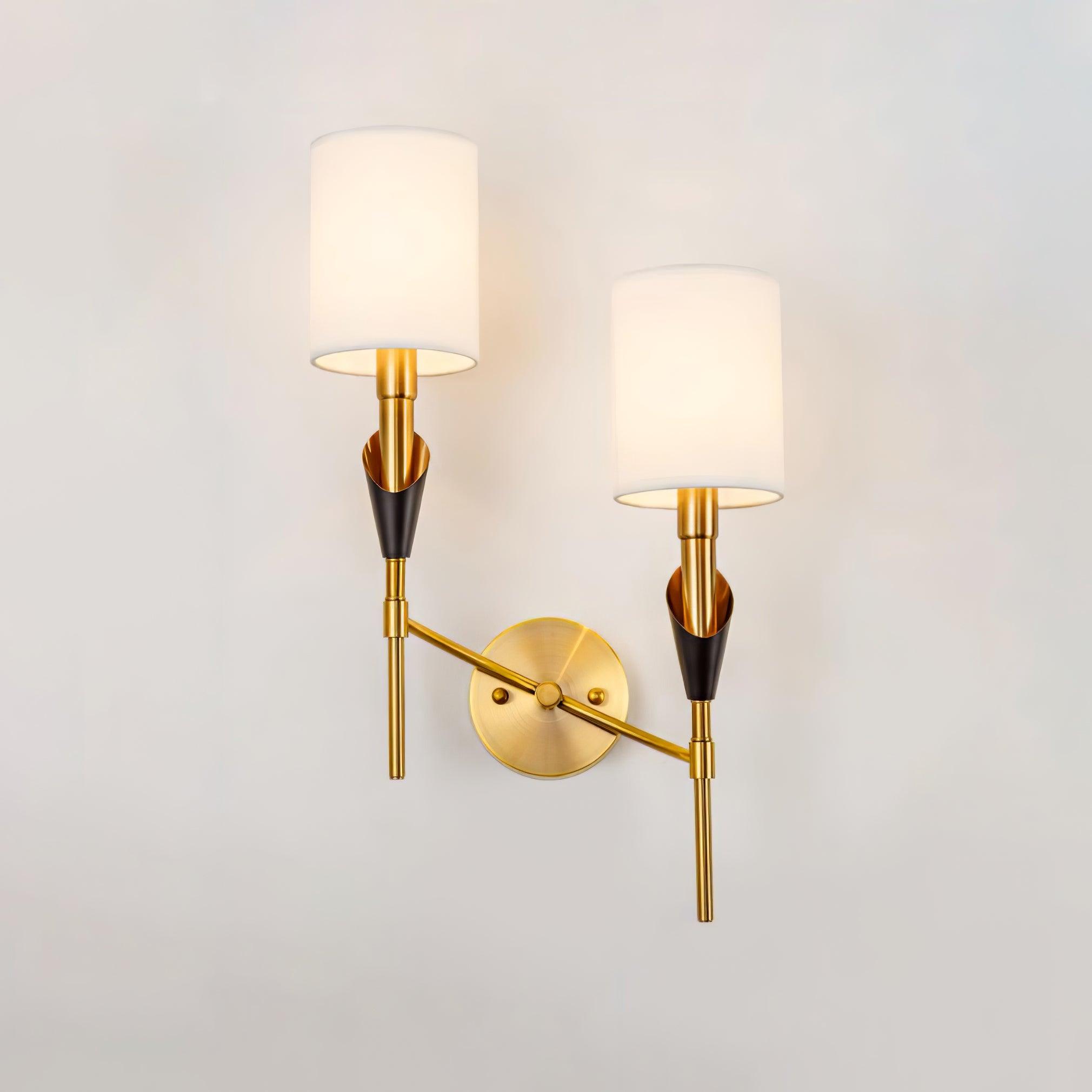 Eurzorira  Fabric Wall Light