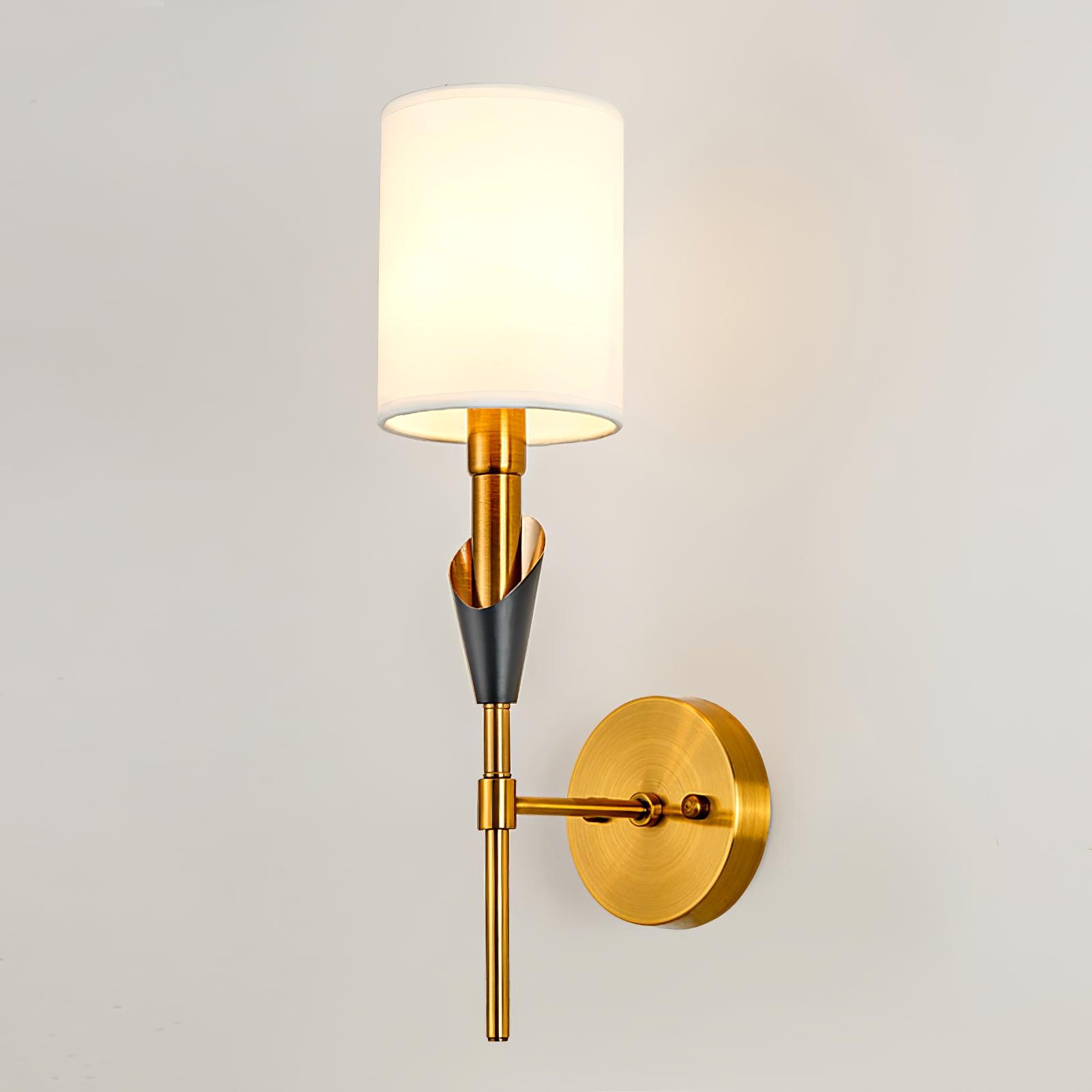 Eurzorira  Fabric Wall Light