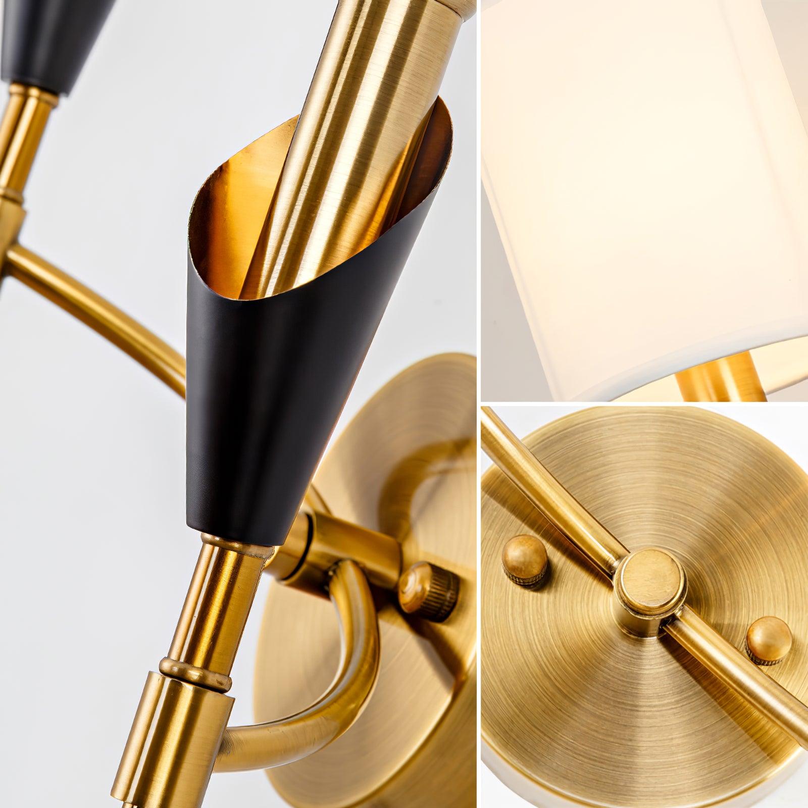 Eurzorira  Fabric Wall Light