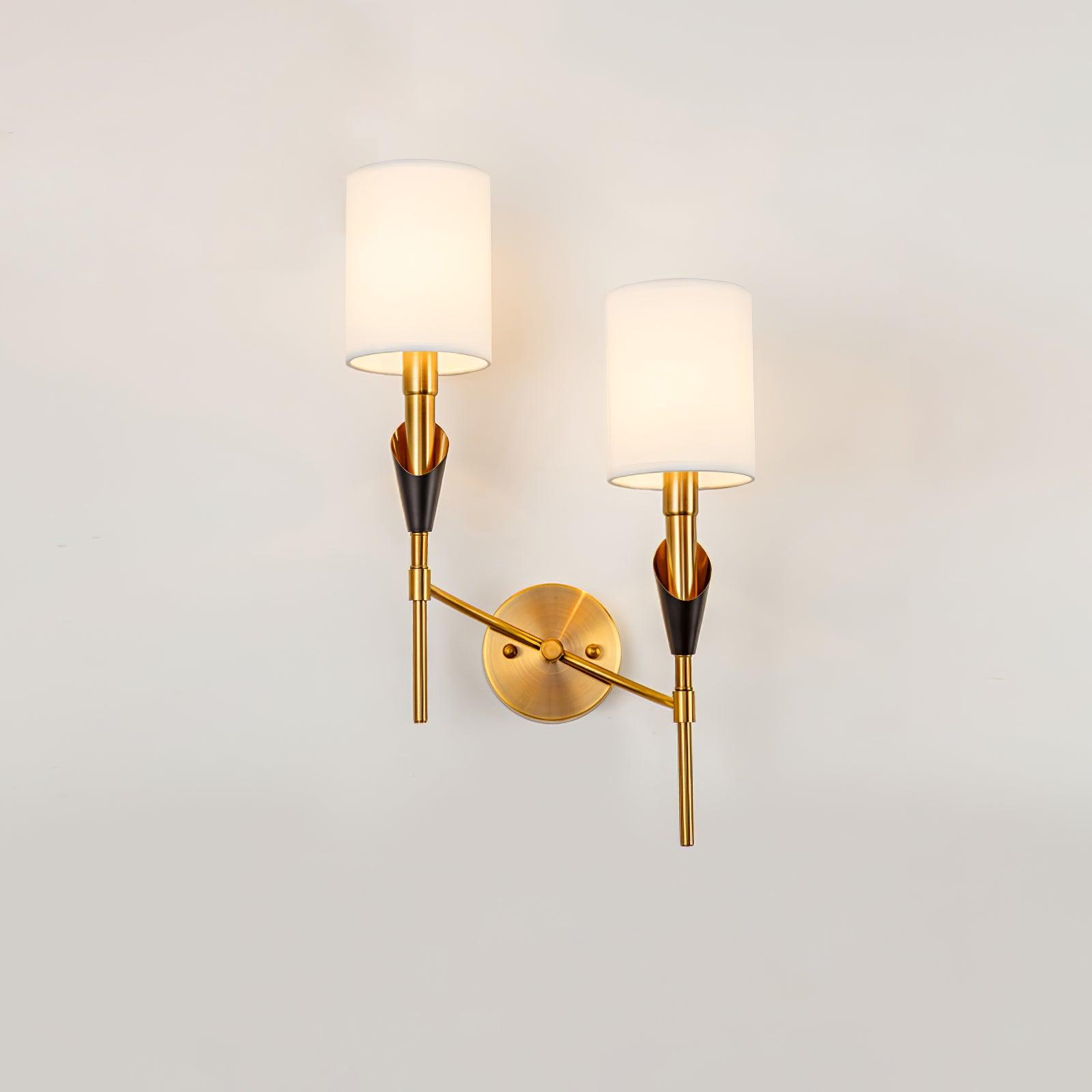 Eurzorira  Fabric Wall Light