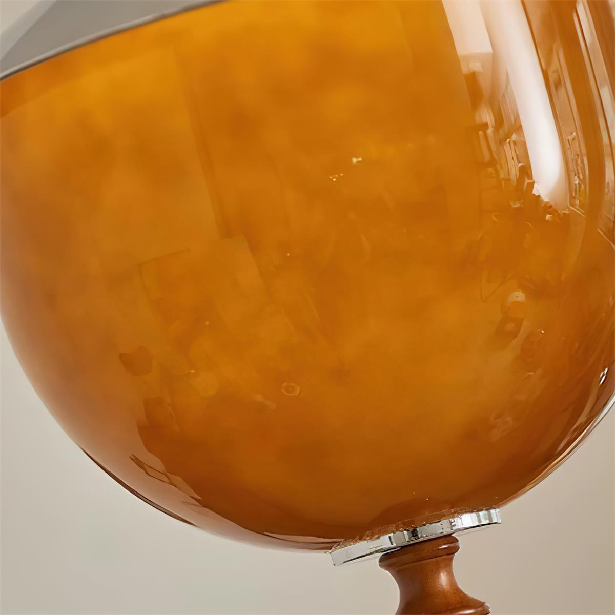 Tavira Pendant Lamp Caramel Globe - Letslighting
