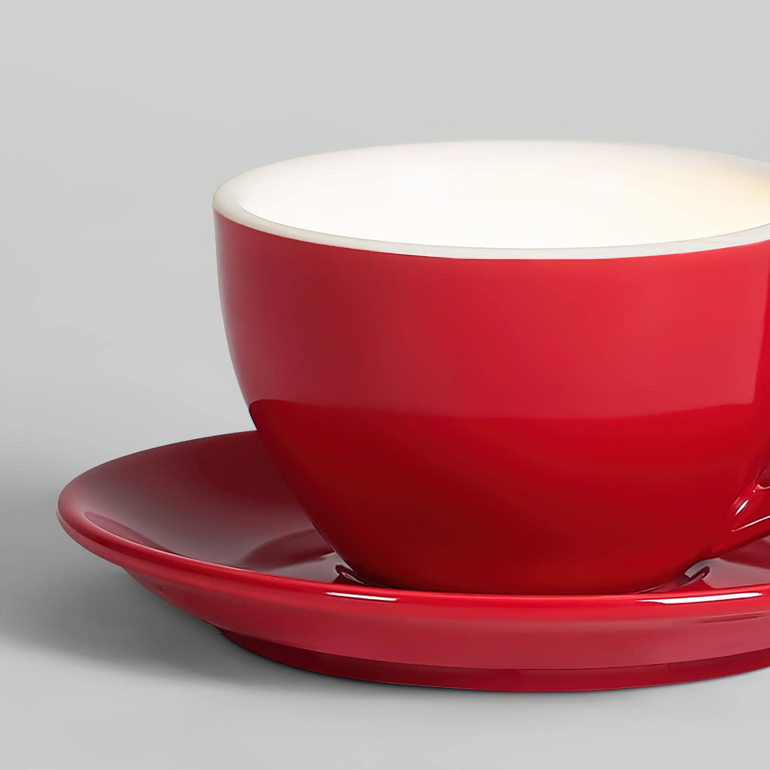 Teacup Ceiling Lamp Red Ceramics - Letslighting