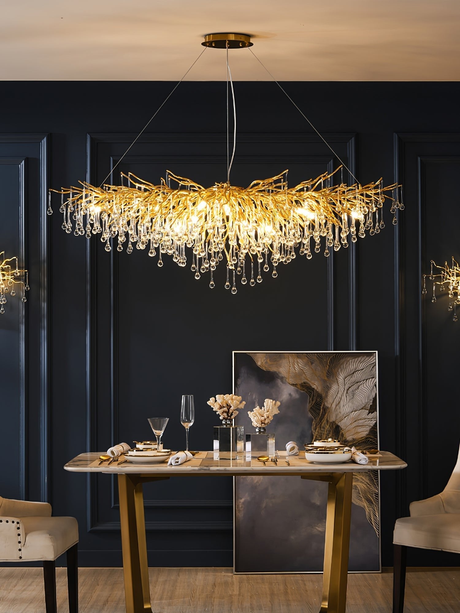Eurrinis Postmodern Luxury Crystal Chandelier - Letslighting