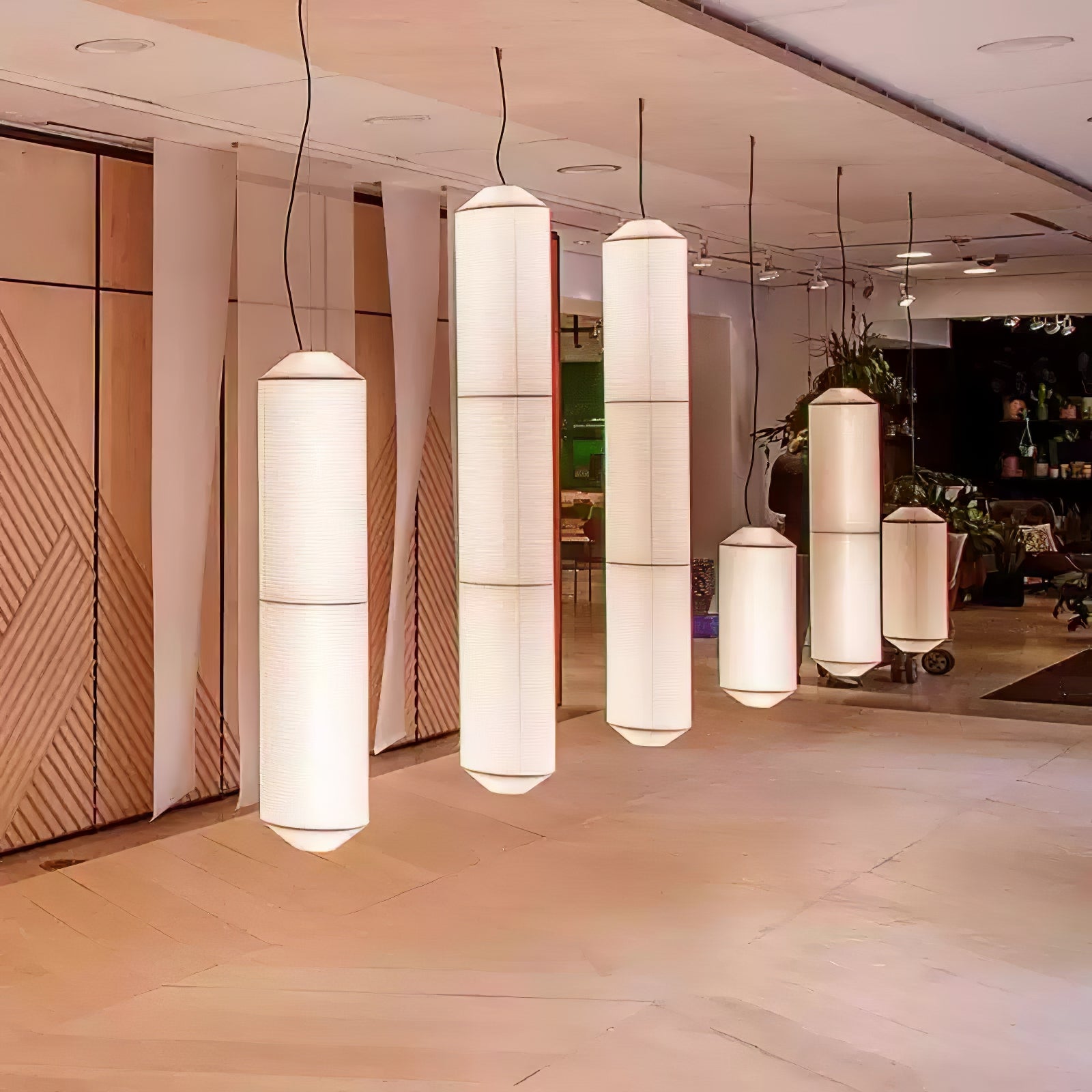 Citheis Modern Minimalist Natural Mulberry Silk Pendant Lamp - Letslighting