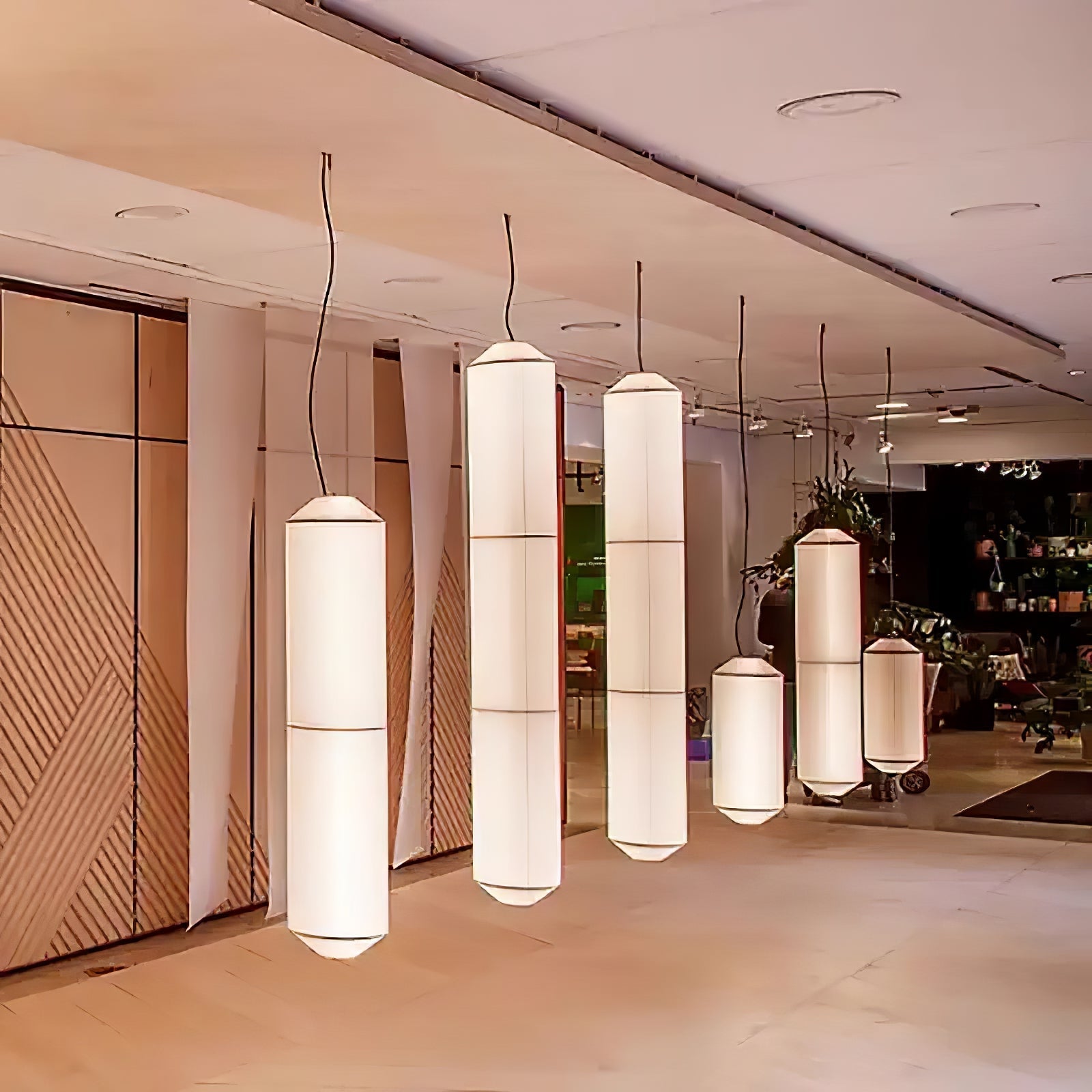 Citheis Modern Minimalist Natural Mulberry Silk Pendant Lamp - Letslighting