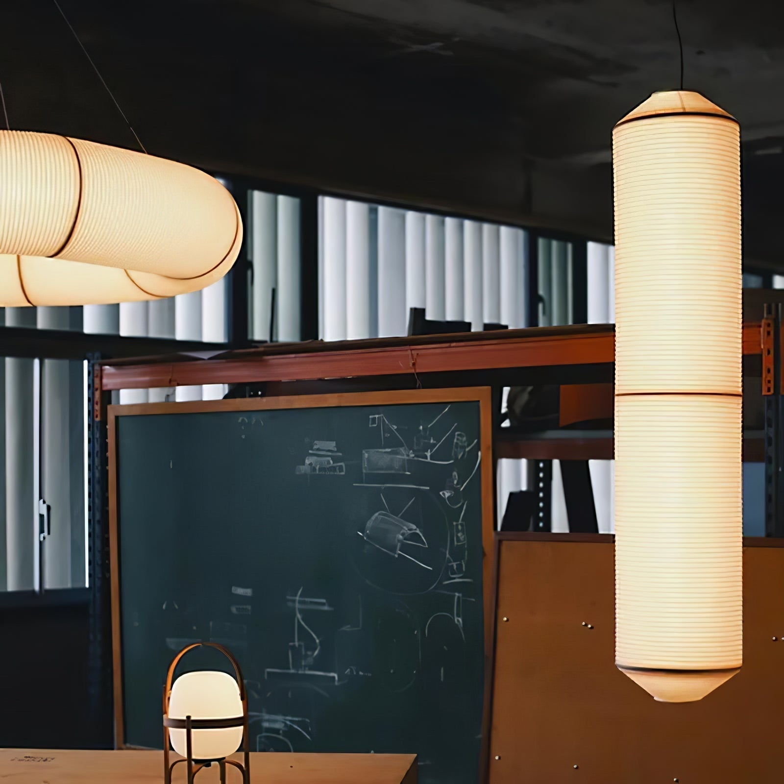 Citheis Modern Minimalist Natural Mulberry Silk Pendant Lamp - Letslighting