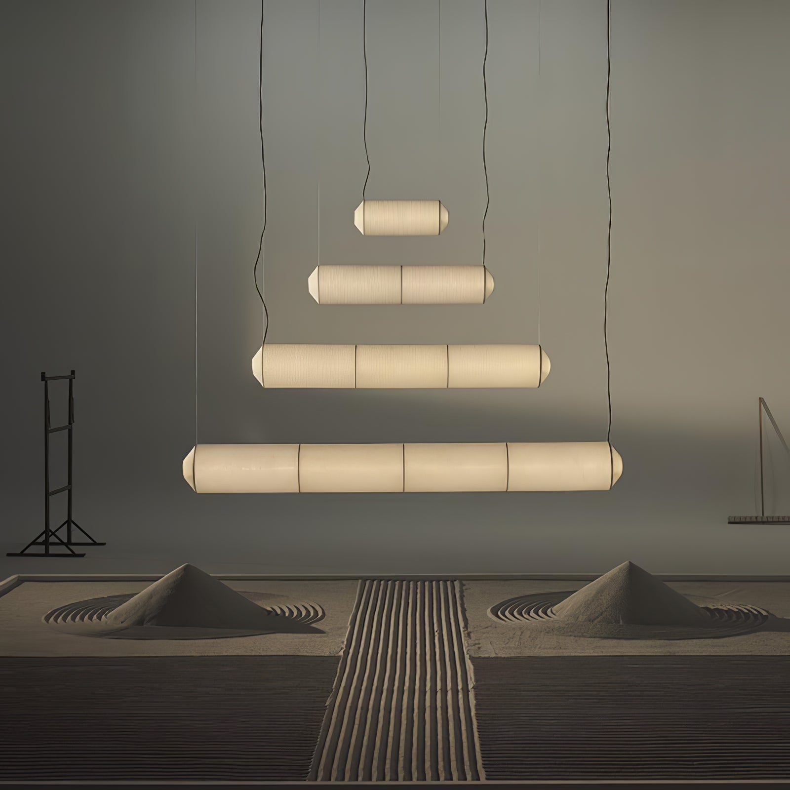 Citheis Modern Minimalist Natural Mulberry Silk Pendant Lamp - Letslighting