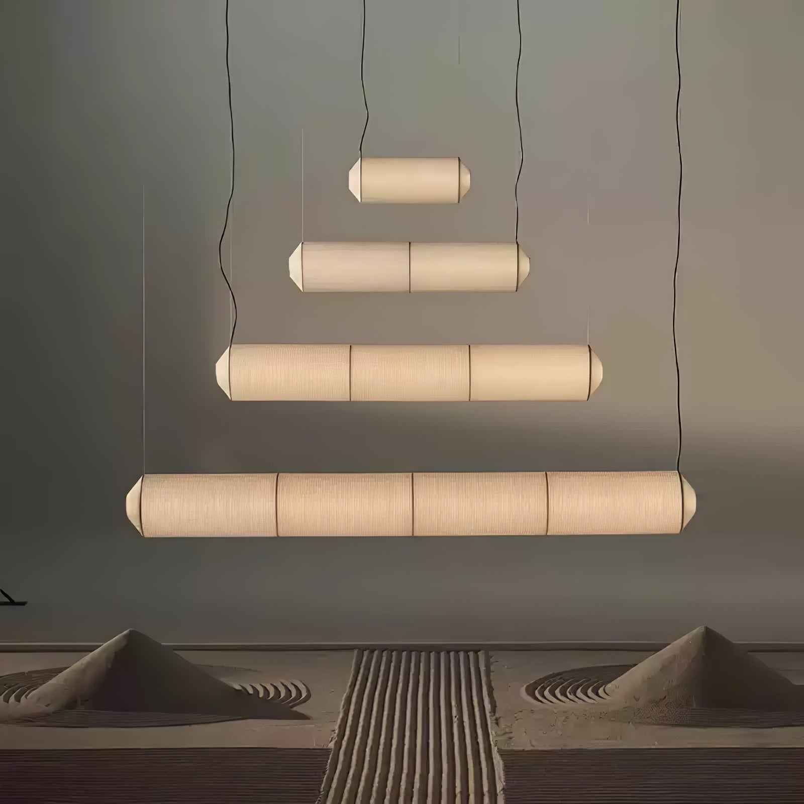 Citheis Modern Minimalist Natural Mulberry Silk Pendant Lamp - Letslighting