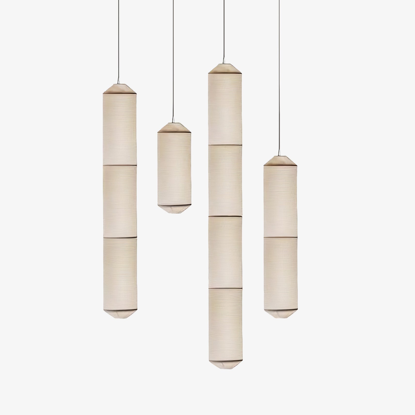 Citheis Modern Minimalist Natural Mulberry Silk Pendant Lamp - Letslighting