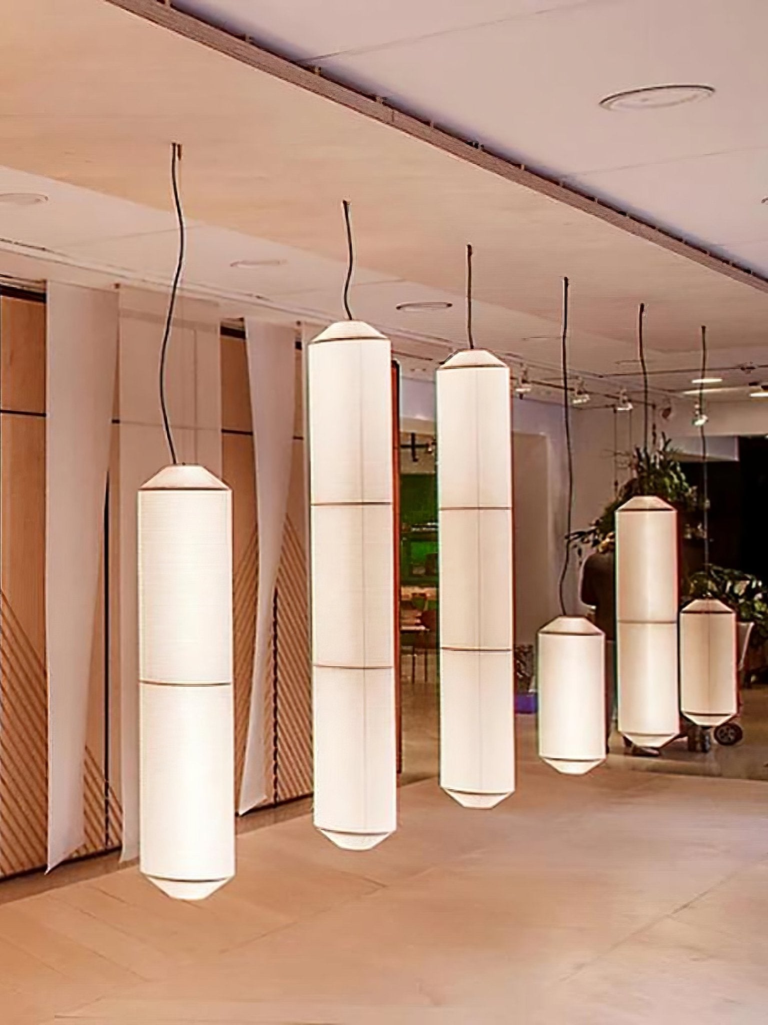 Citheis Modern Minimalist Natural Mulberry Silk Pendant Lamp - Letslighting