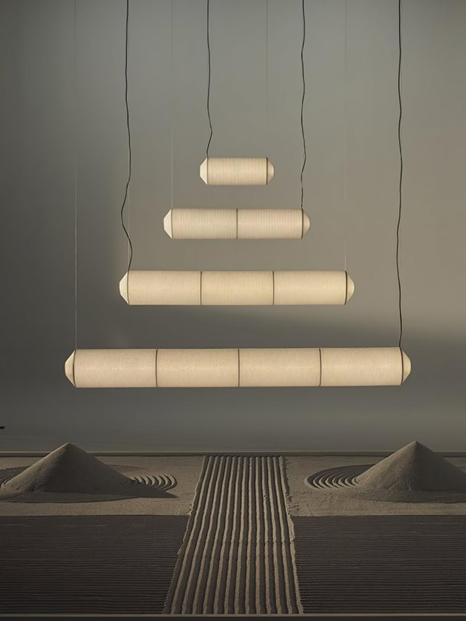 Citheis Modern Minimalist Natural Mulberry Silk Pendant Lamp - Letslighting
