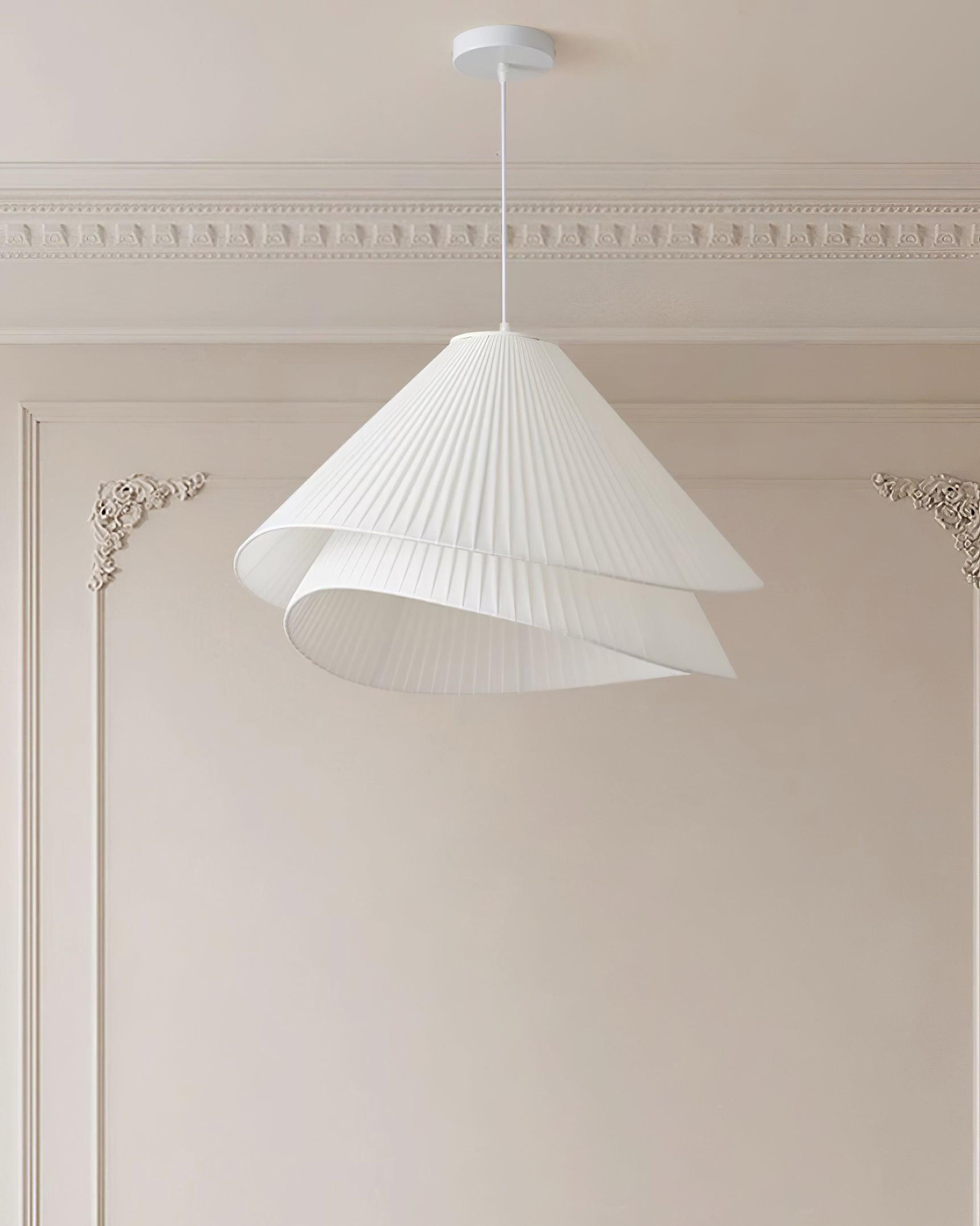 Tempo Pleated Pendant Light - Letslighting
