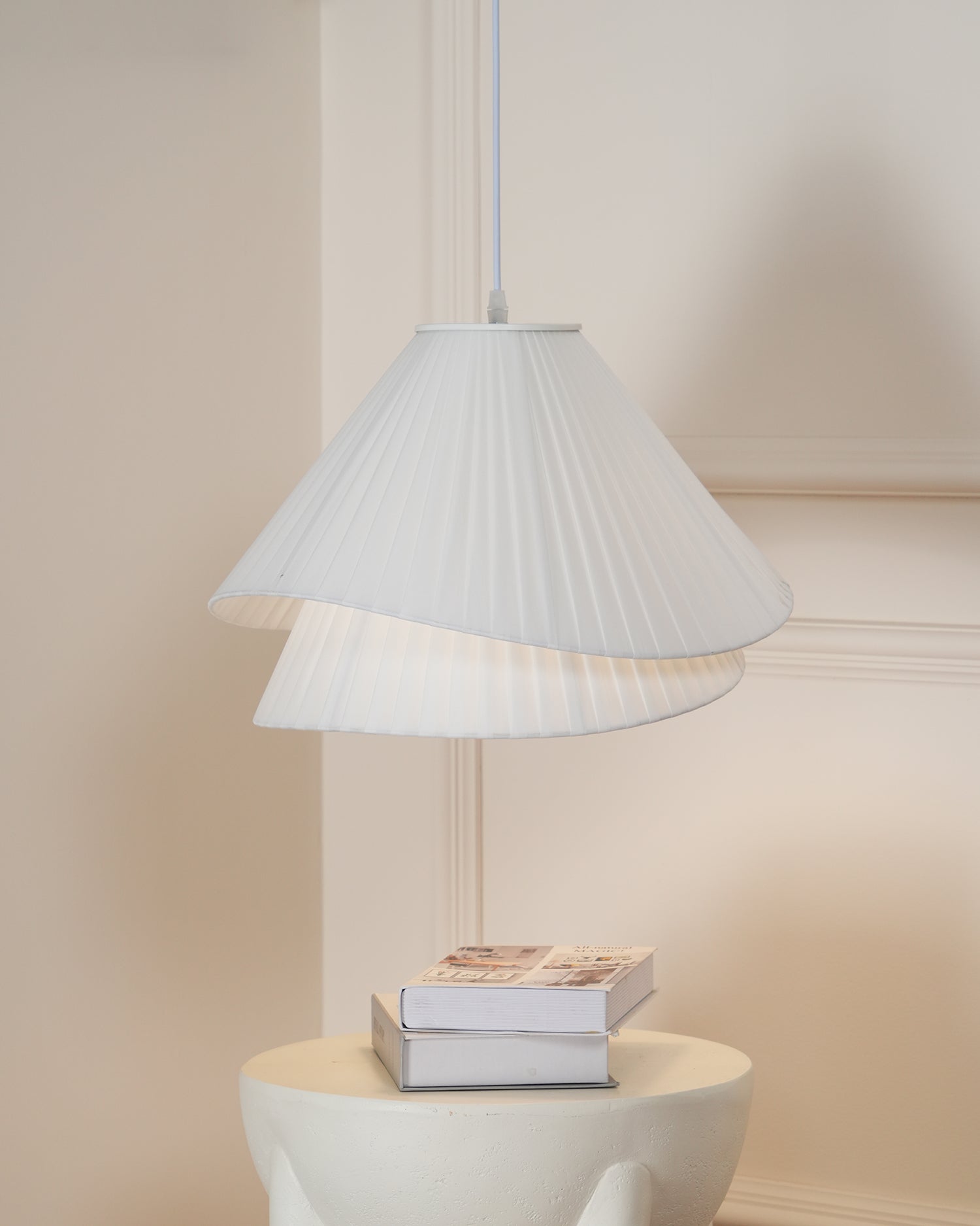 Tempo Pleated Pendant Light - Letslighting
