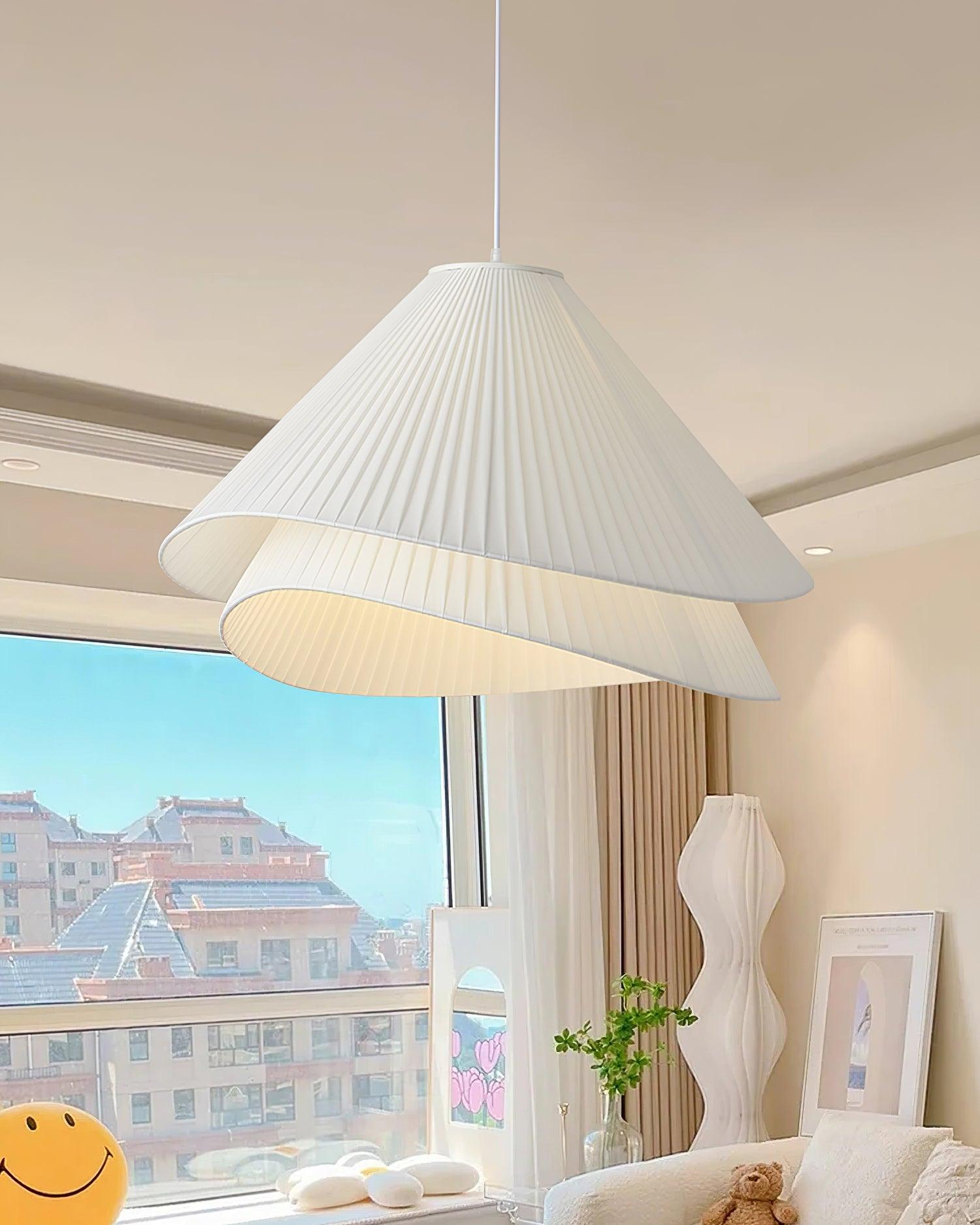 Tempo Pleated Pendant Light - Letslighting