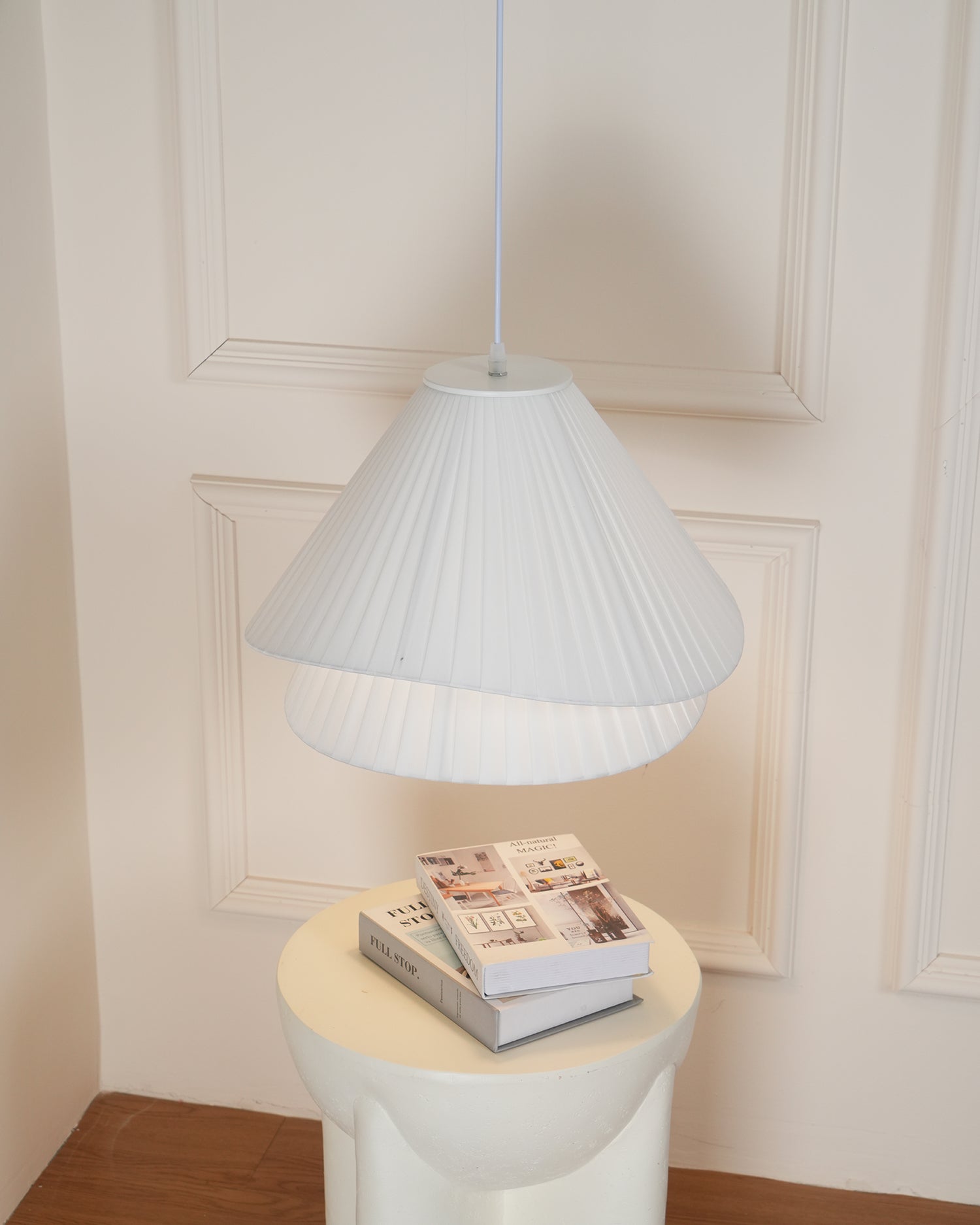 Tempo Pleated Pendant Light - Letslighting