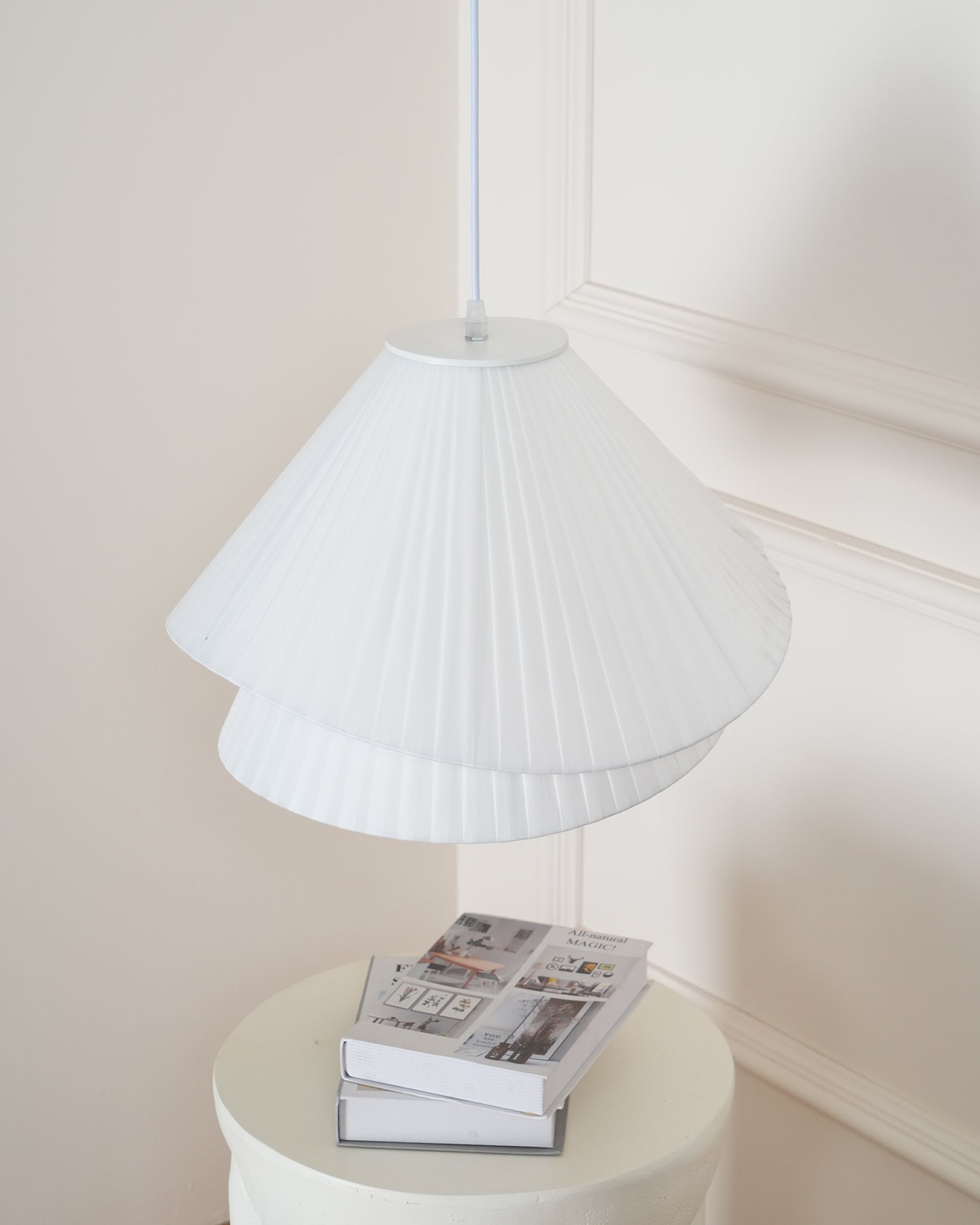 Tempo Pleated Pendant Light - Letslighting