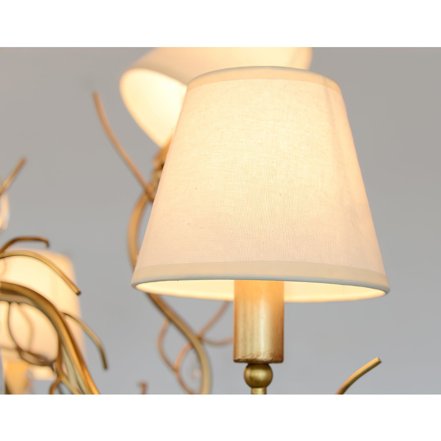 Olsolan Postmodern Luxury Fabric Crystal Chandelier - Letslighting