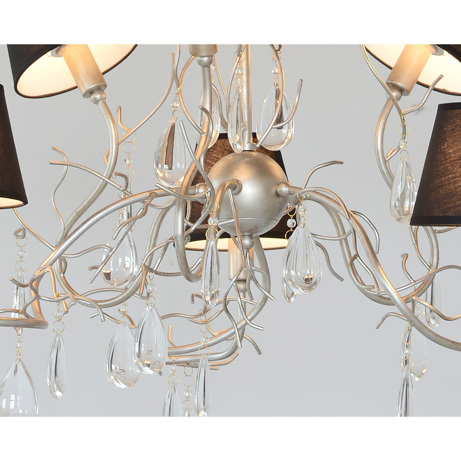Olsolan Postmodern Luxury Fabric Crystal Chandelier - Letslighting