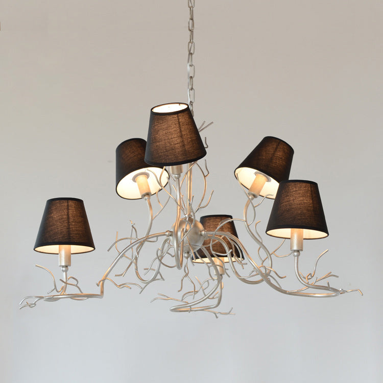 Olsolan Postmodern Luxury Fabric Crystal Chandelier - Letslighting