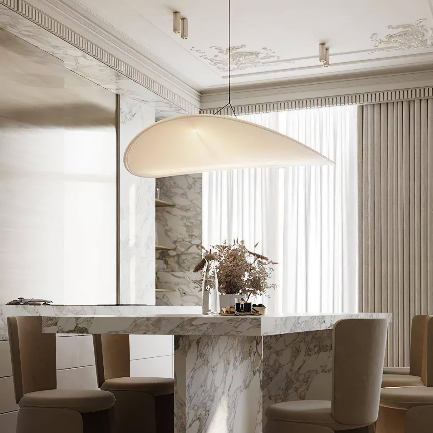 Twist Pendant Contemporary Swag Light - Letslighting