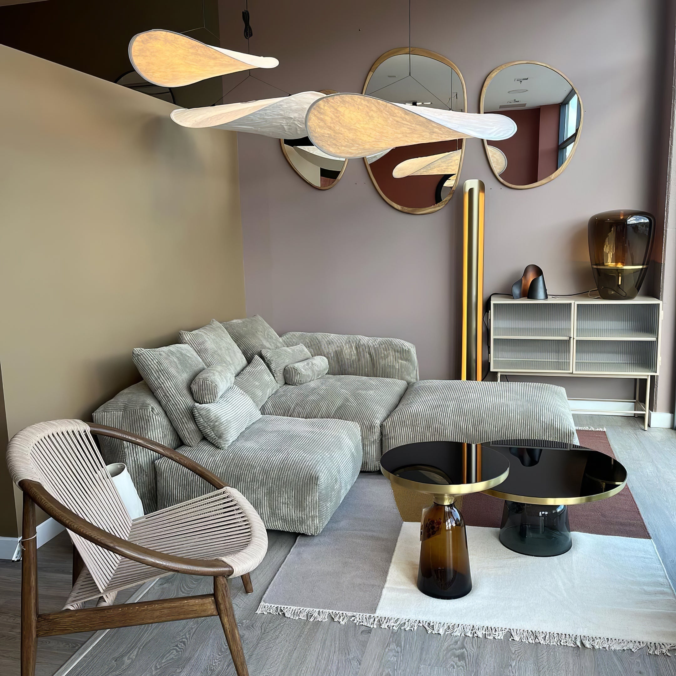 Twist Pendant Contemporary Swag Light - Letslighting
