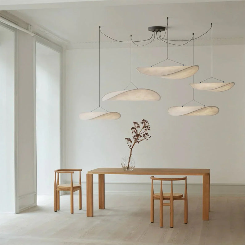 Ritta Vintage Art Deco Pendant Light Silk Art Gallery - Letslighting