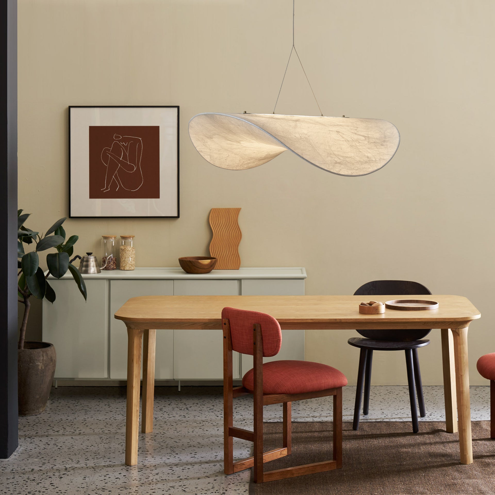 Cuzora Elegance Nordic Silk Pendant Light - Letslighting