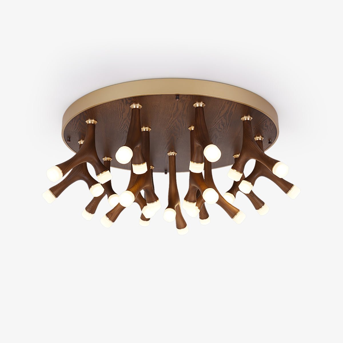 Vilorion Nature-Inspired Wood Ceiling Light - Letslighting