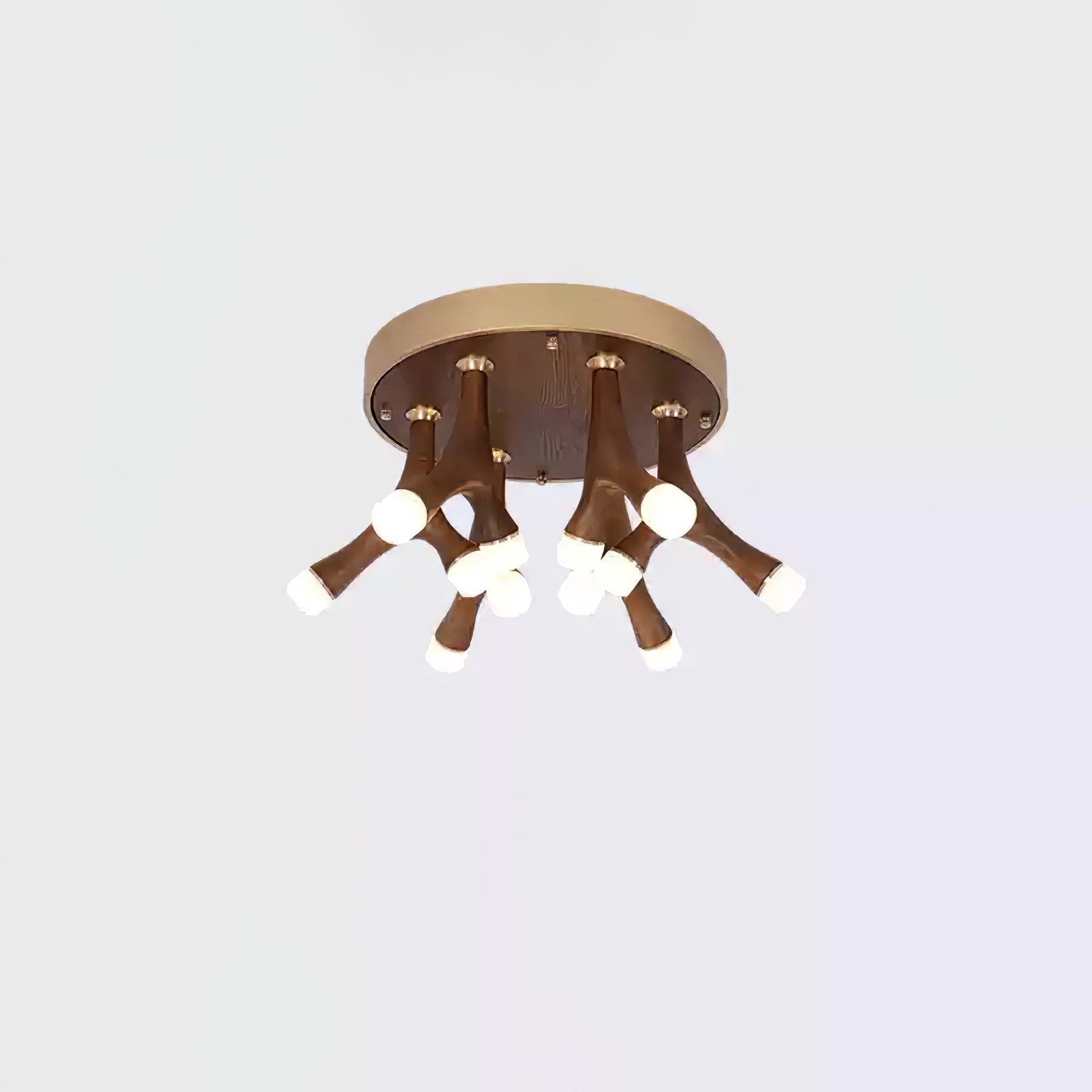 Vilorion Nature-Inspired Wood Ceiling Light - Letslighting