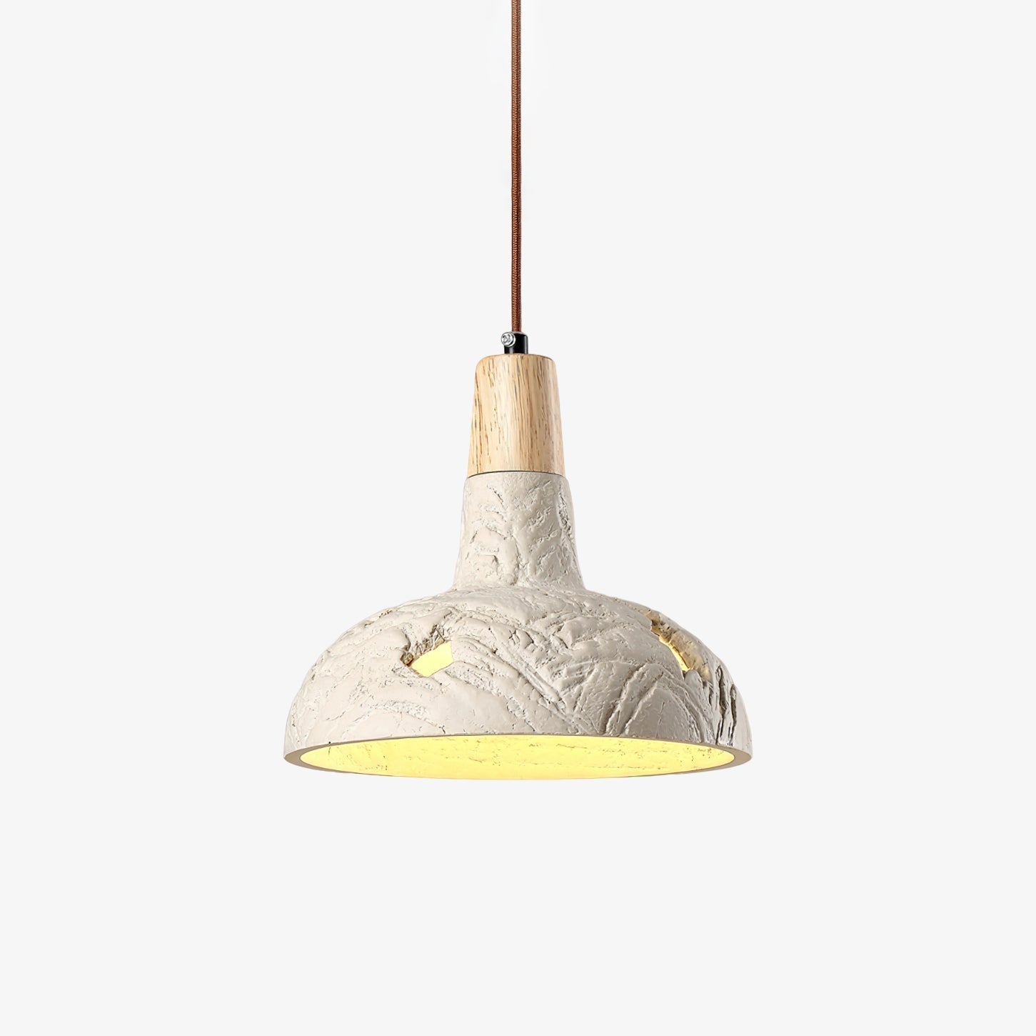 Ormarion Nordic Art Carve Cement Pendant Lamp - Letslighting