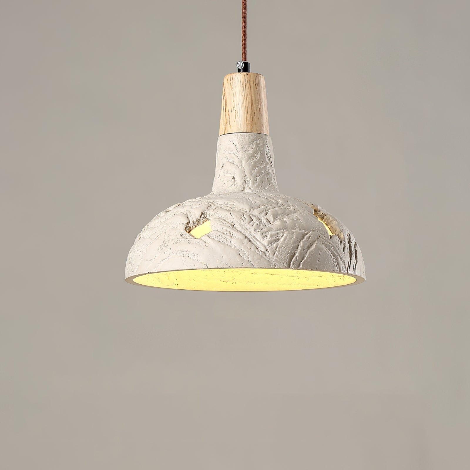 Ormarion Nordic Art Carve Cement Pendant Lamp - Letslighting