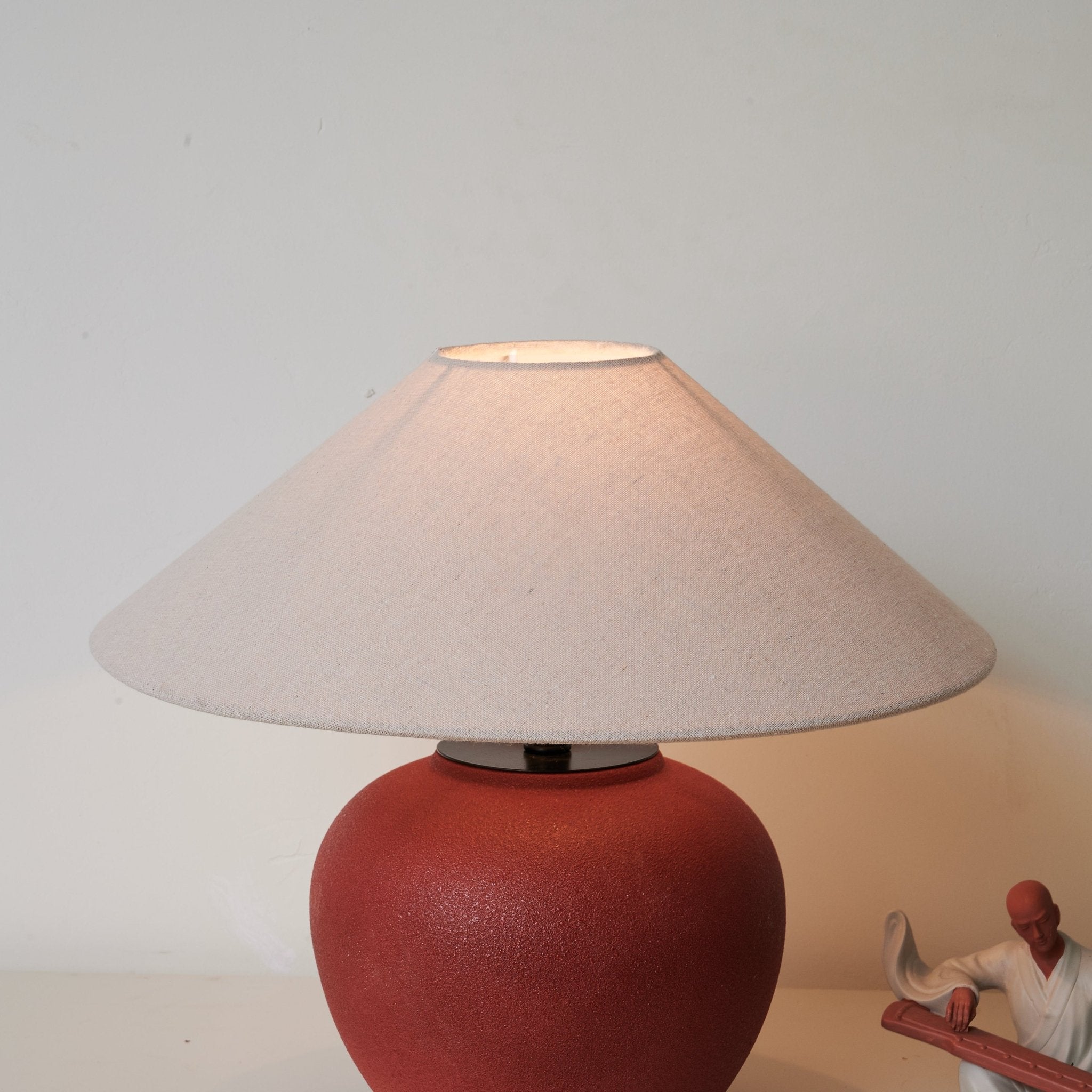 Monica Minimalist Ceramics Table Lamp - Letslighting