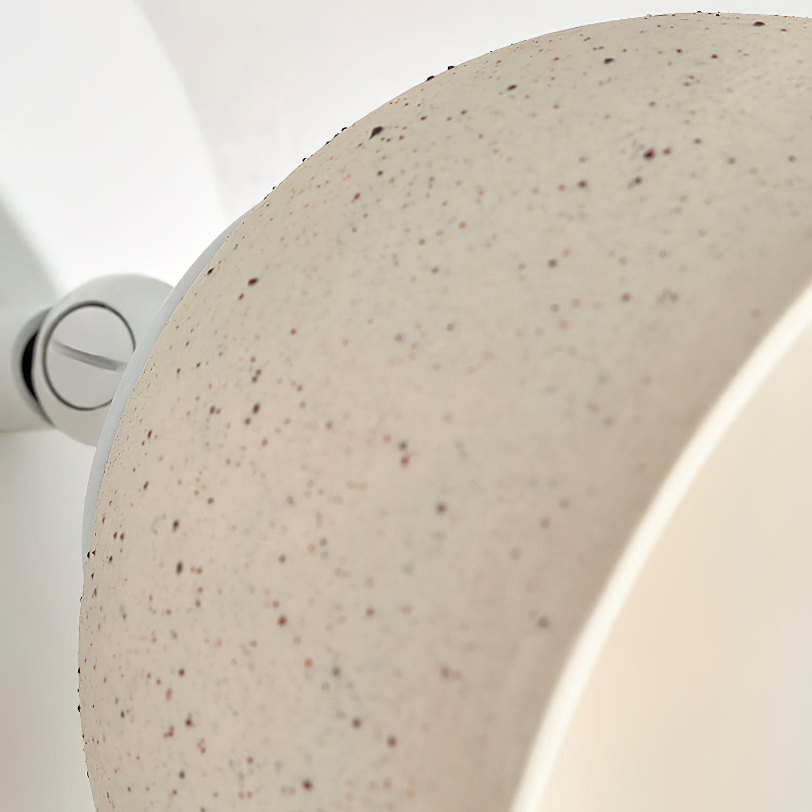 Ellorus Modern Minimalist Surface Glass Travertine Wall Lamp - Letslighting