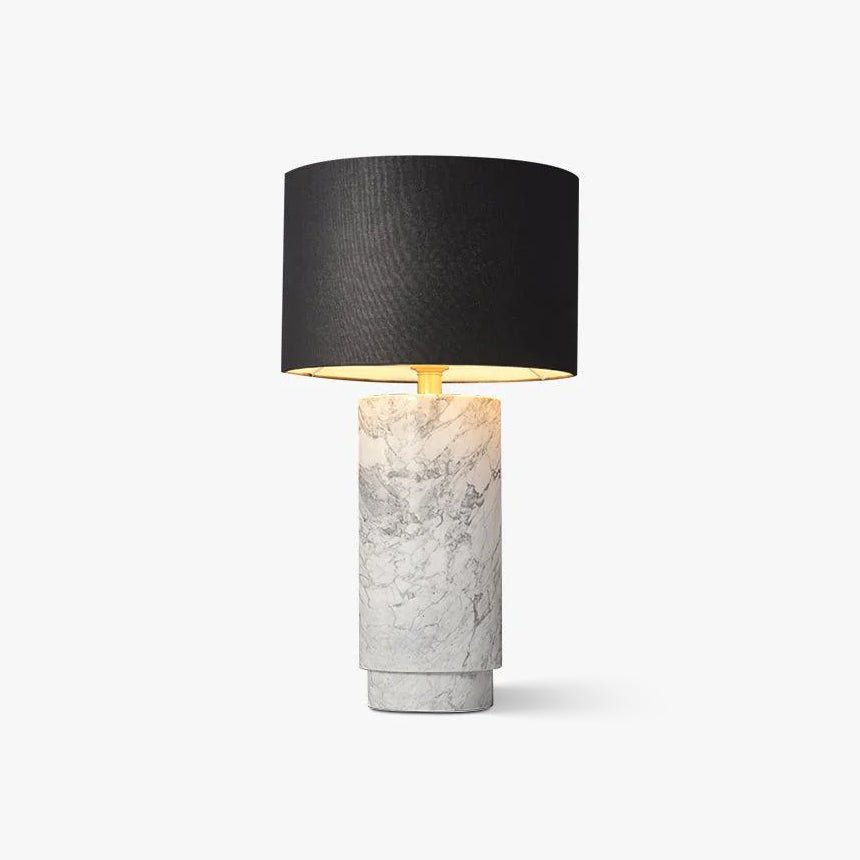 Radiace Marble Fabric Table Lamp - Letslighting