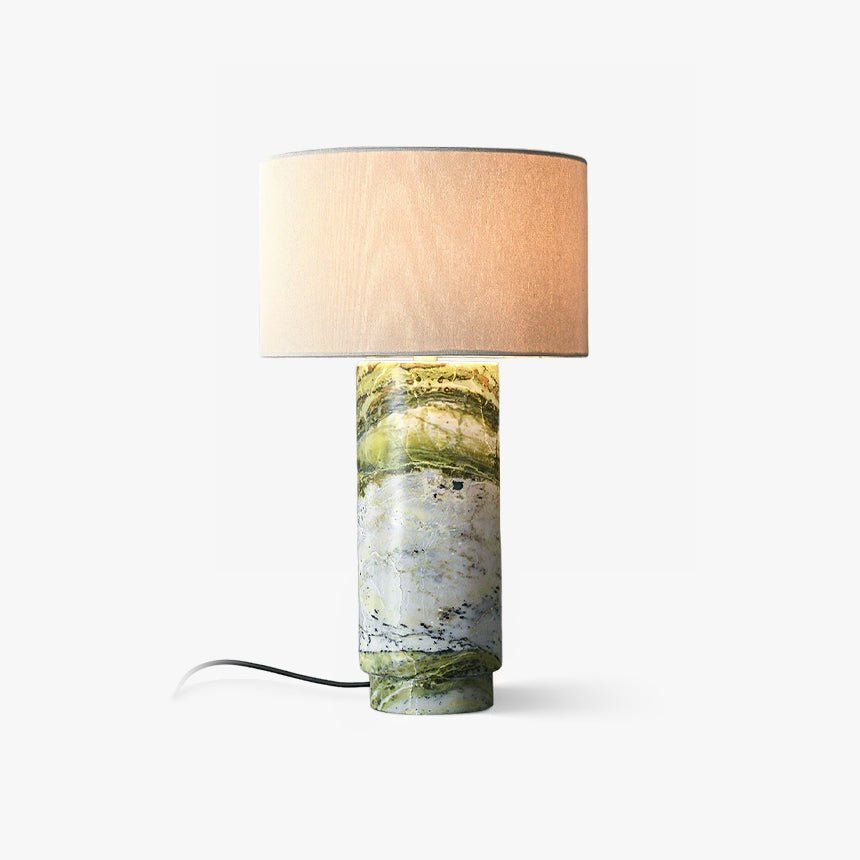 Radiace Marble Fabric Table Lamp - Letslighting