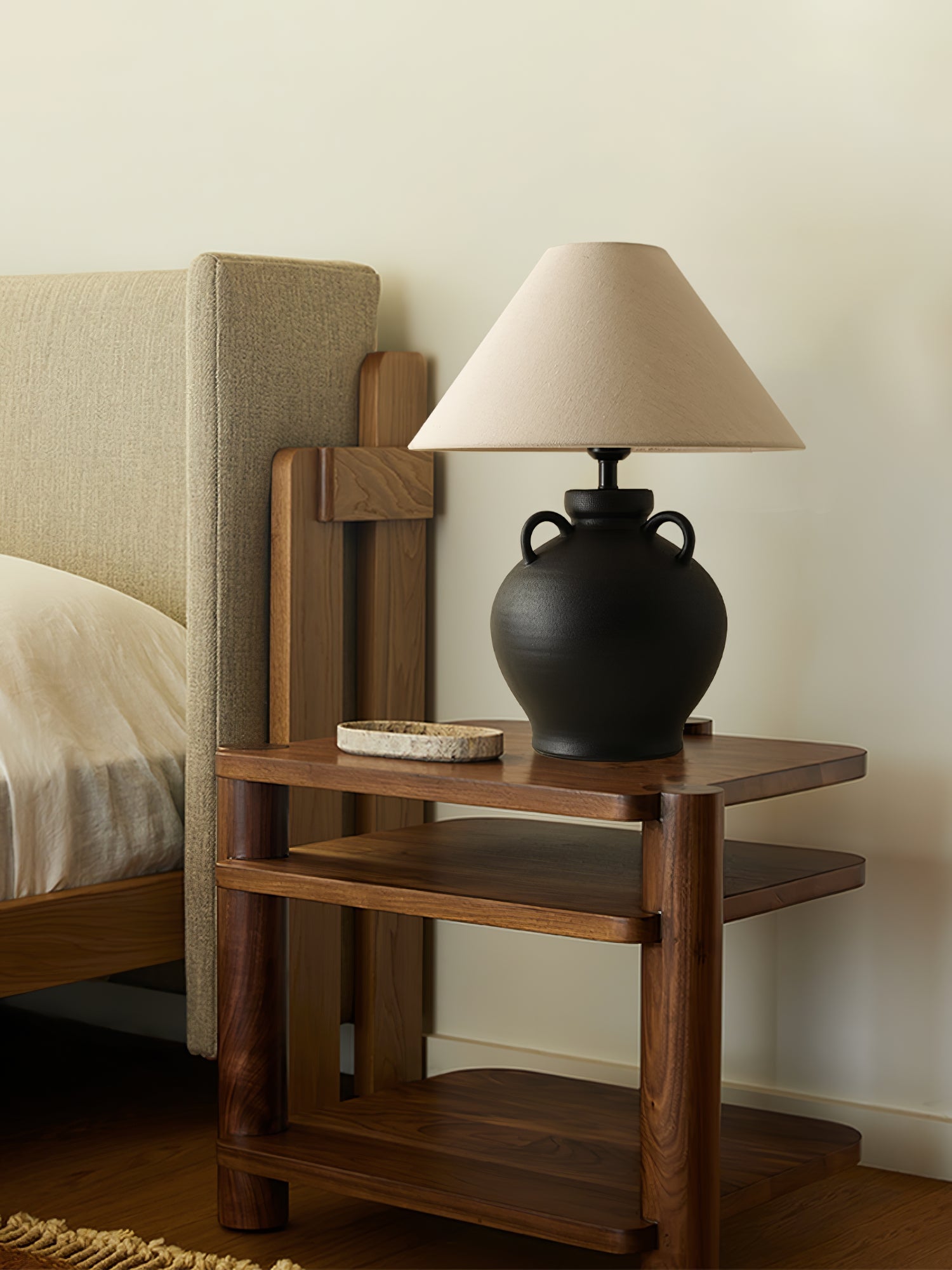 Joyce Modern Ceramics Table Lamp - Letslighting
