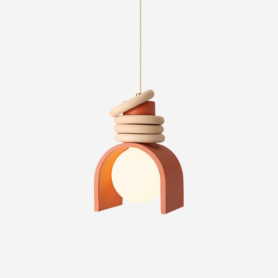 Twister Contemporary Glass Pendant Light - Letslighting