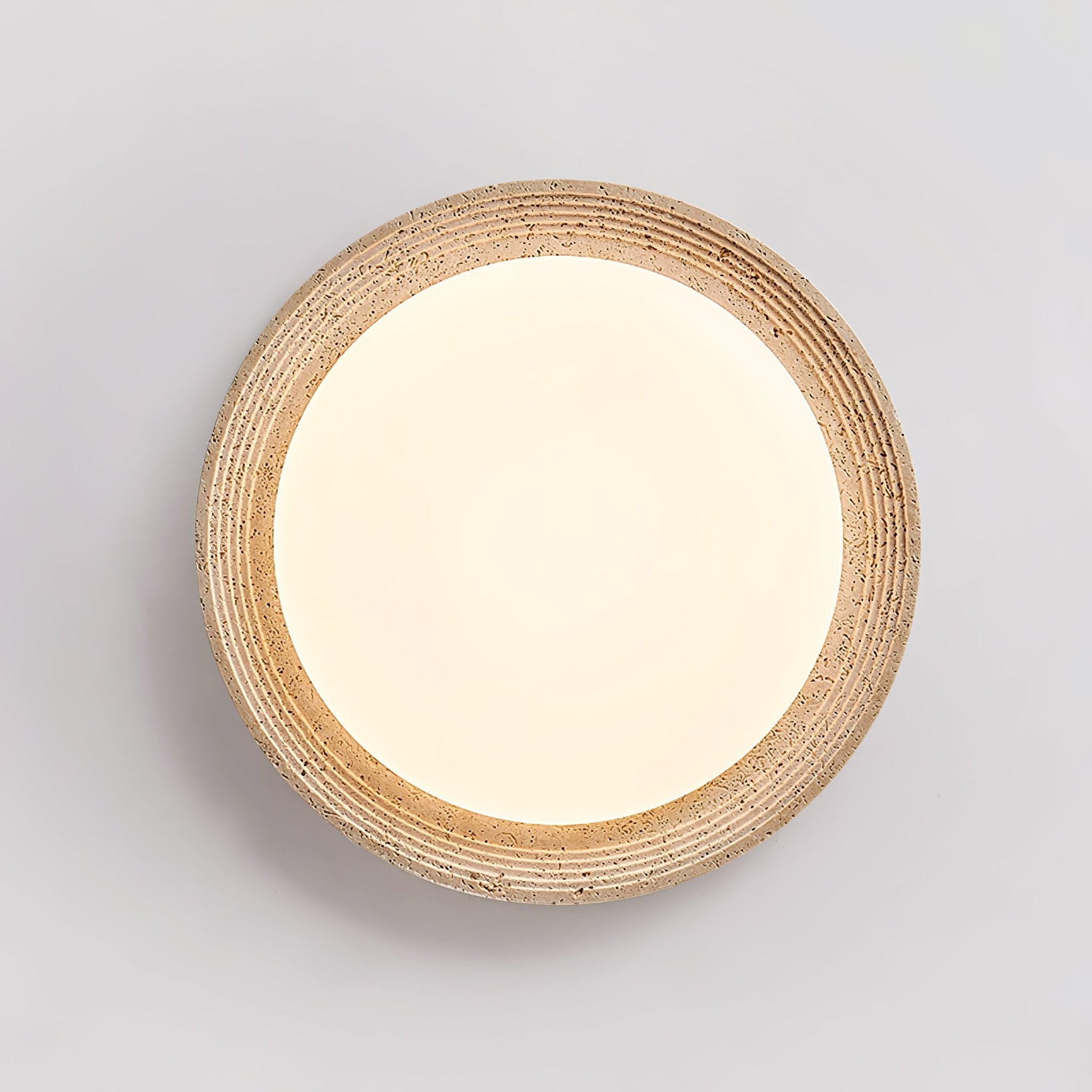 Orinir Minimalist Travertine Ceiling Light