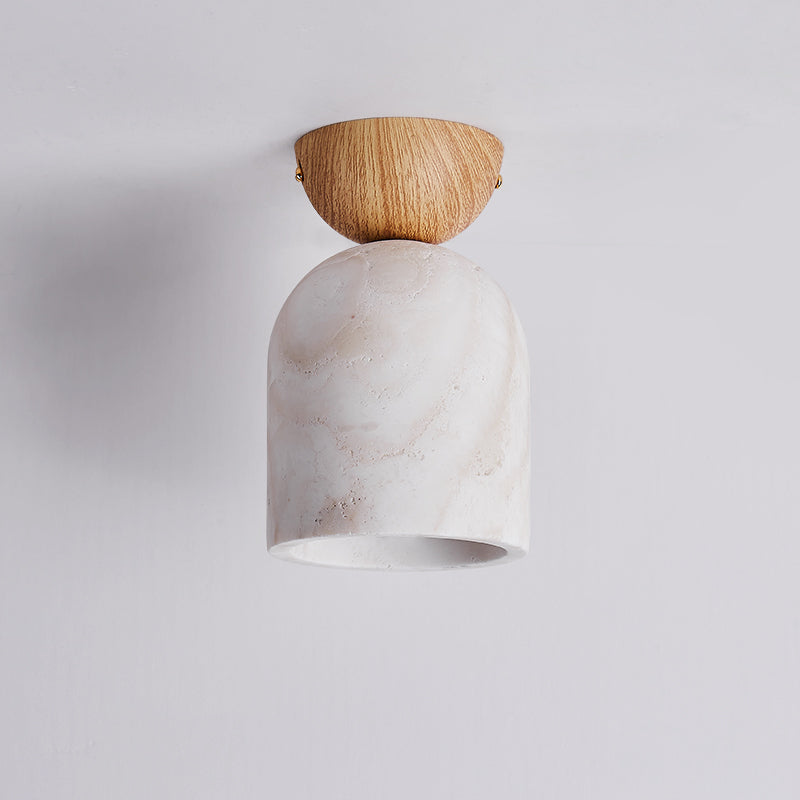 Vezorus Modern Minimalist Cone Travertine Ceiling Lamp - Letslighting