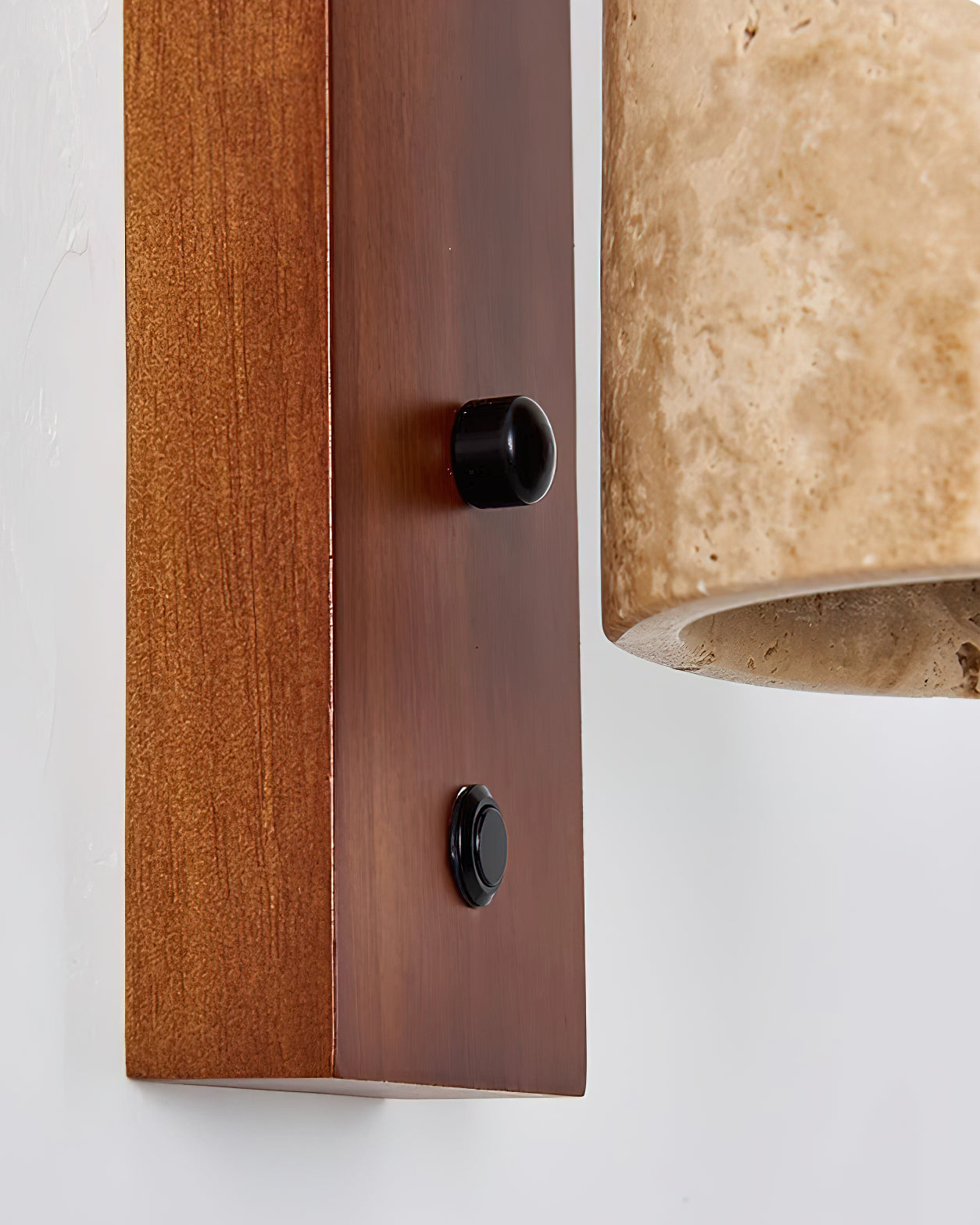 Cole Wall Light Travertine - Letslighting