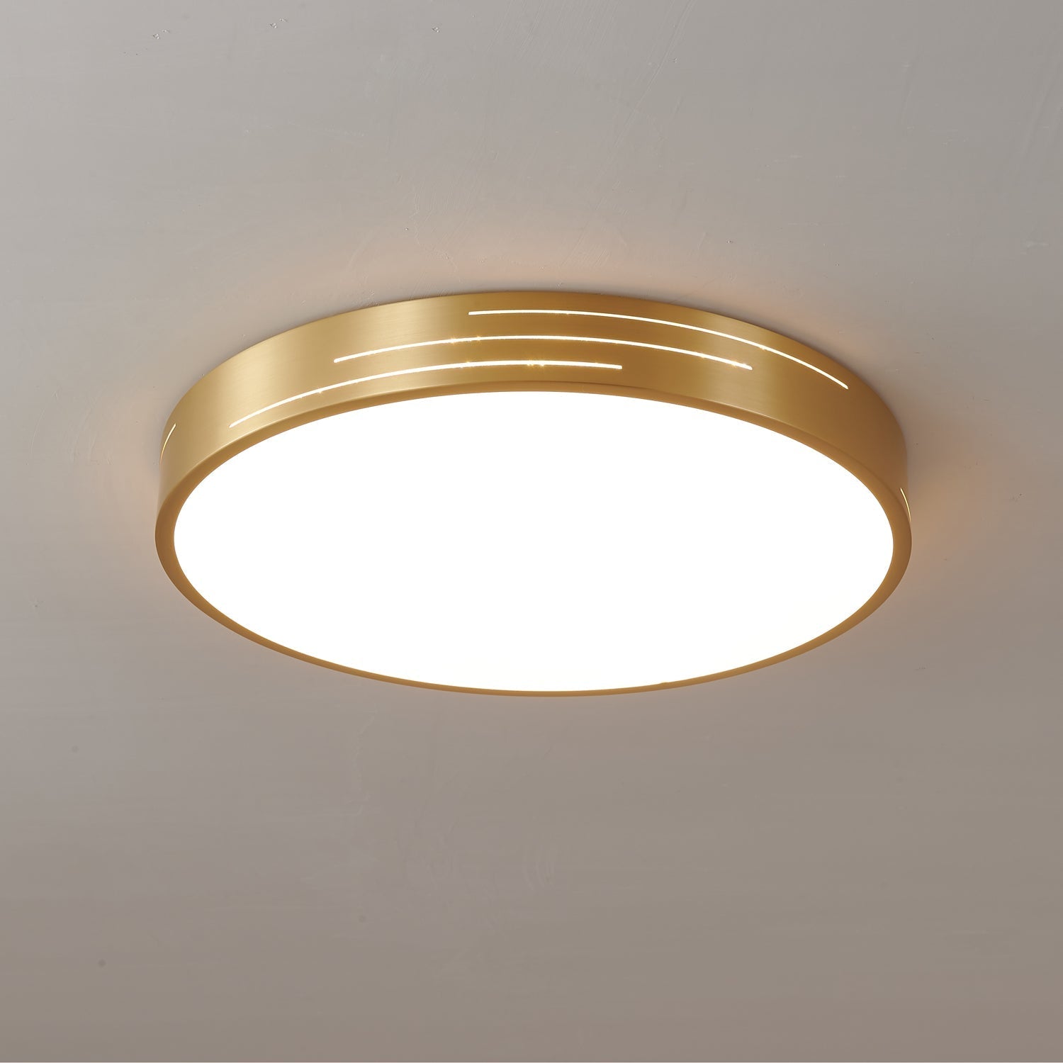 Lustra Ceiling Light Brass Acrylic Modern - Letslighting